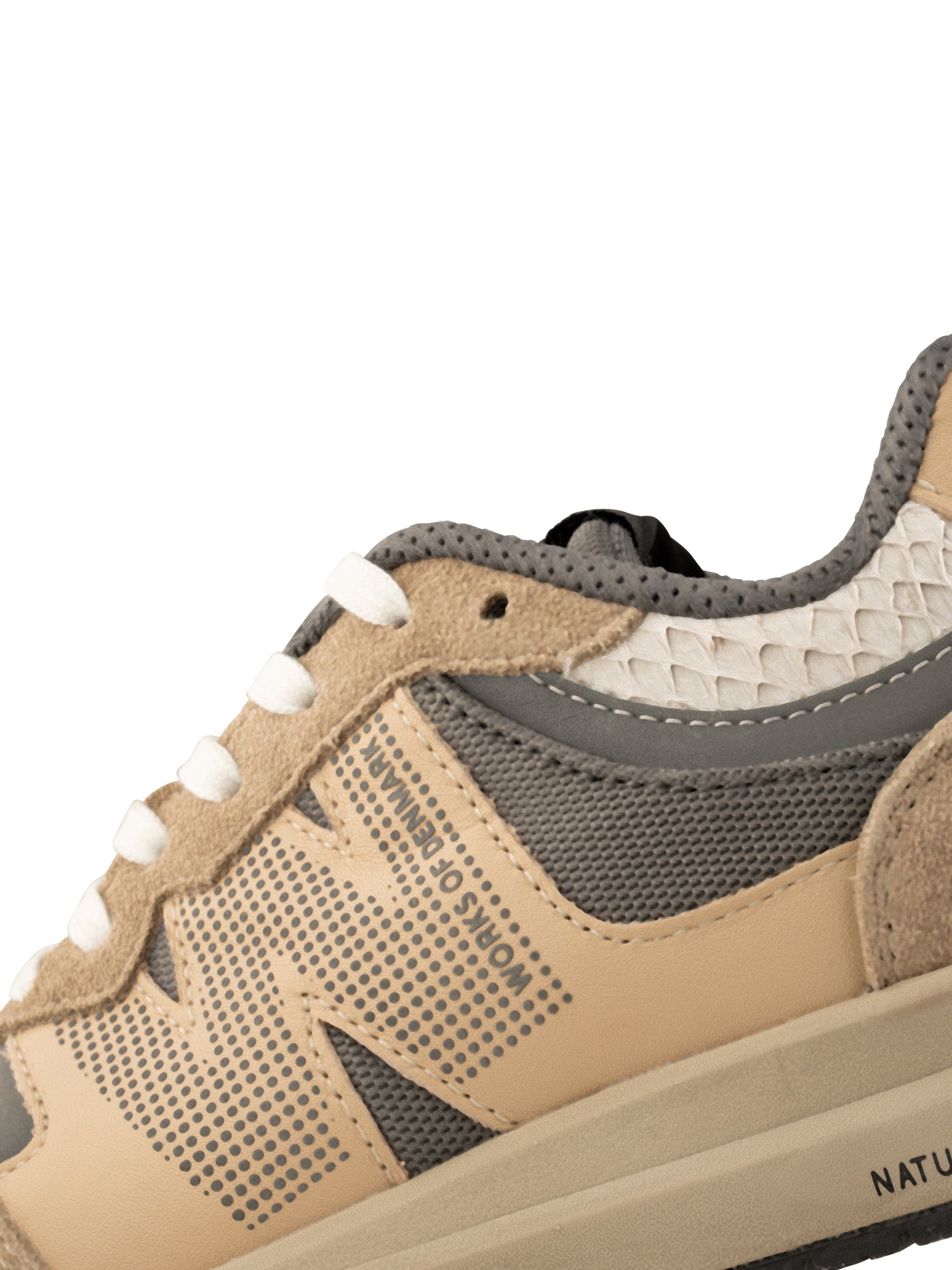 WODEN Rigmor Reflective Sneakers 776 Silver Mink
