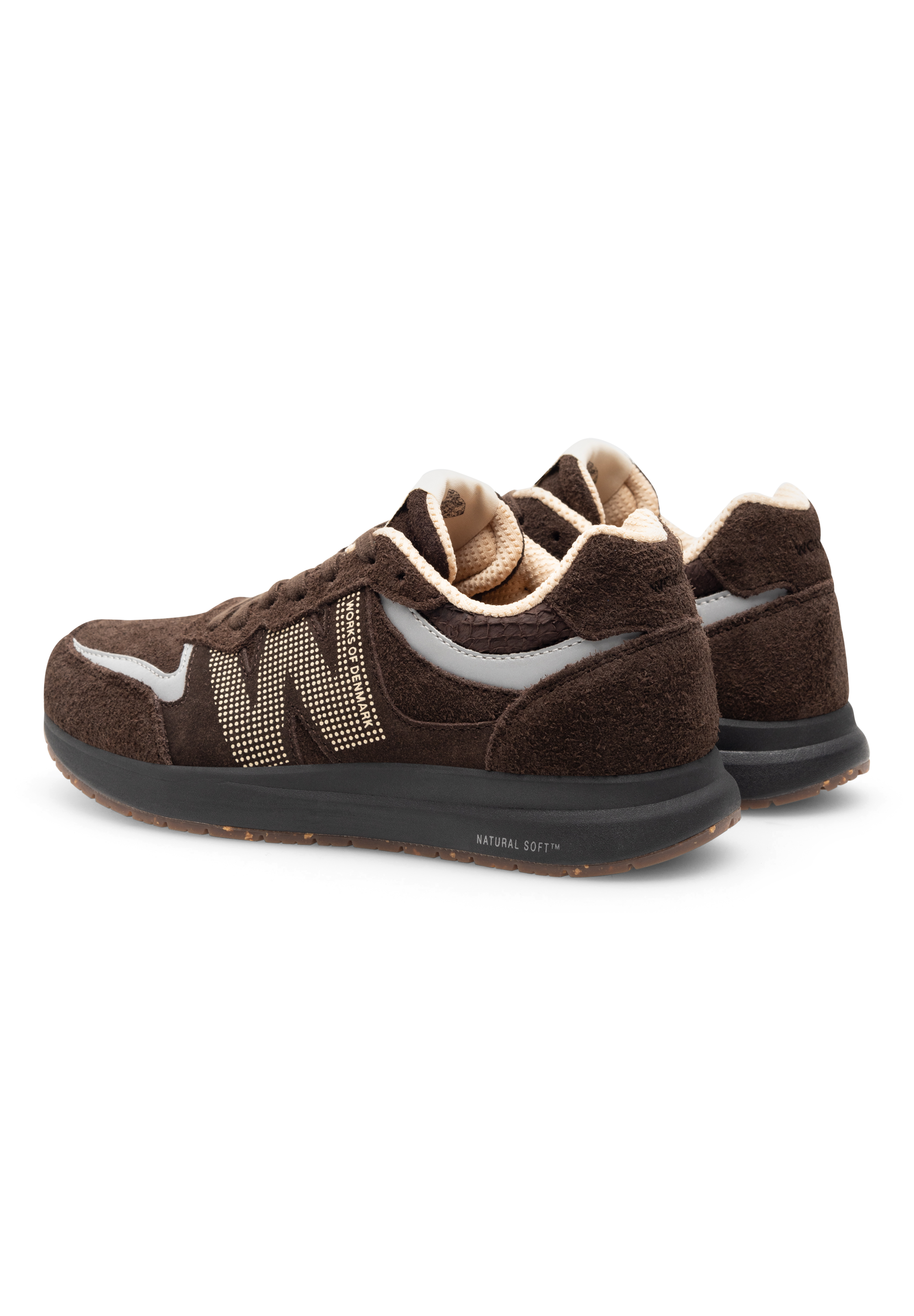 WODEN Rigmor Suede Sneakers 063 Chocolate