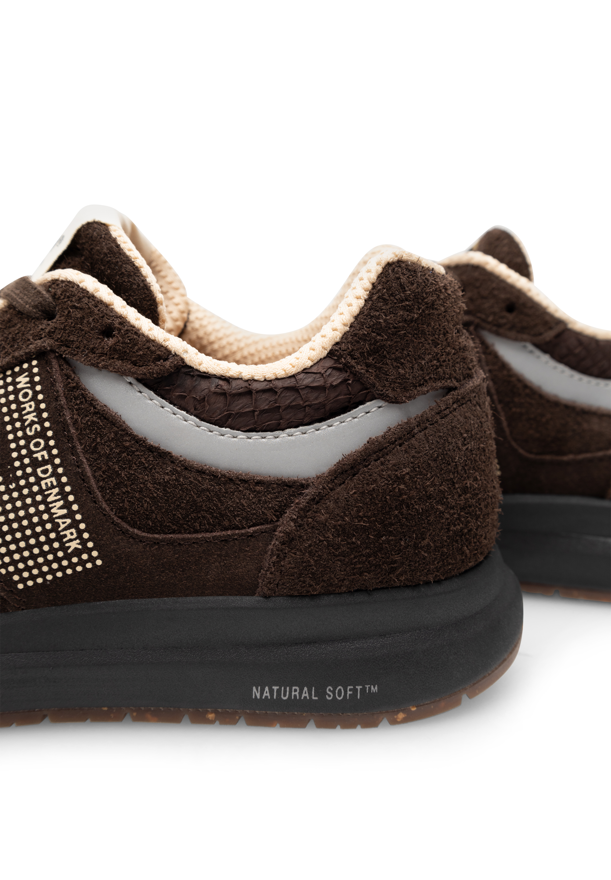 WODEN Rigmor Suede Sneakers 063 Chocolate