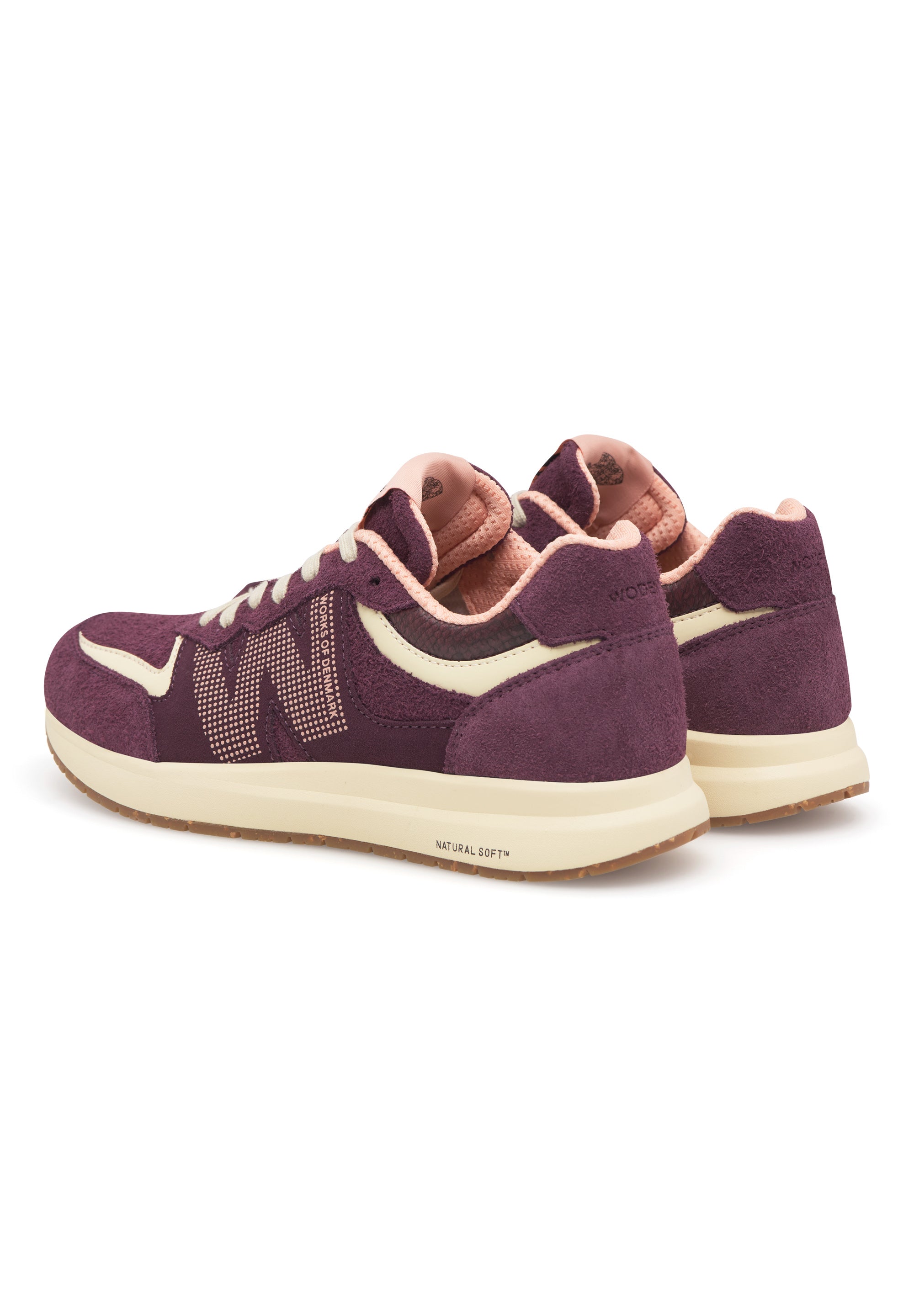 WODEN Rigmor Suede Sneakers 248 Cherry
