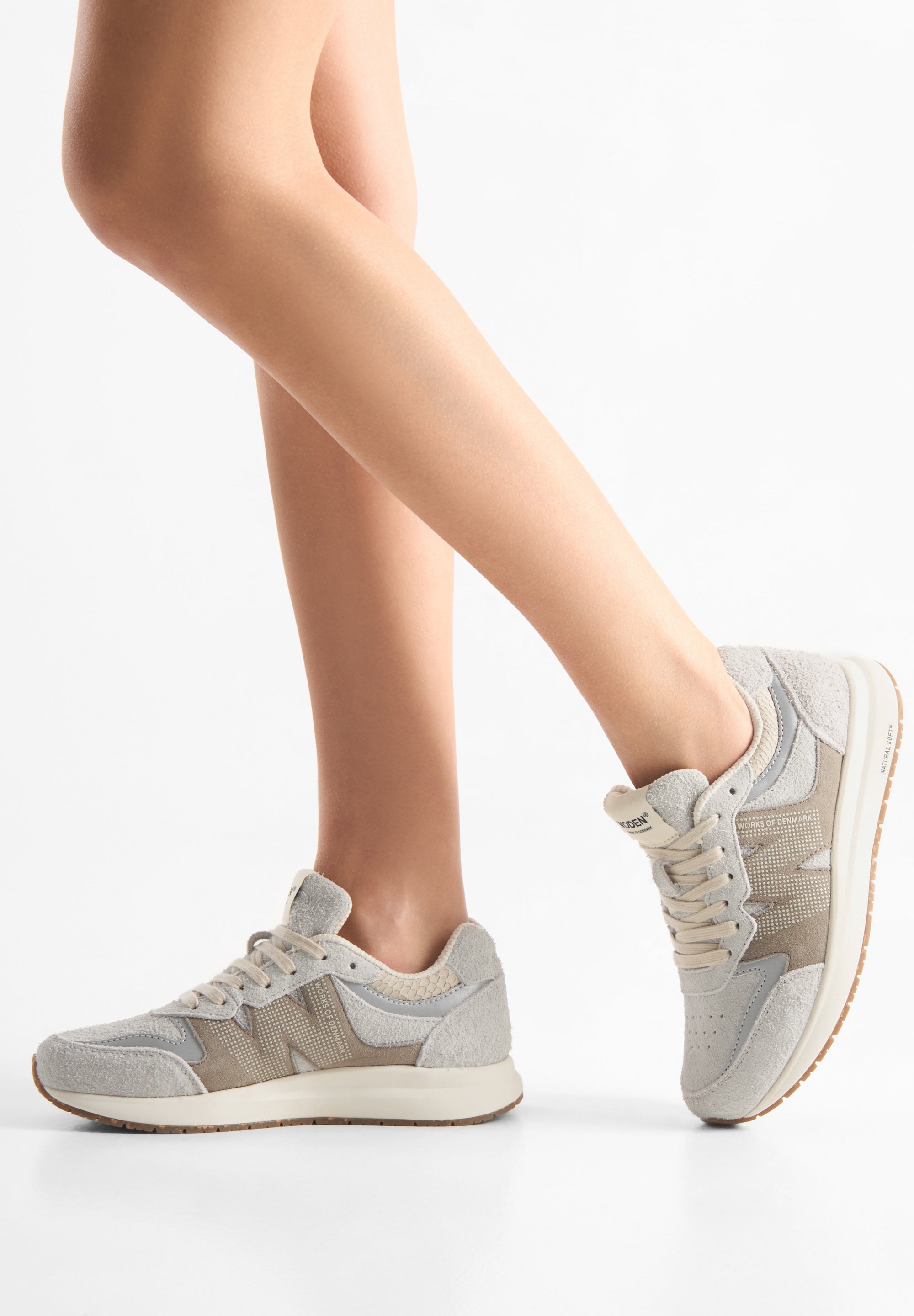 WODEN Rigmor Suede Sneakers 379 Delphin