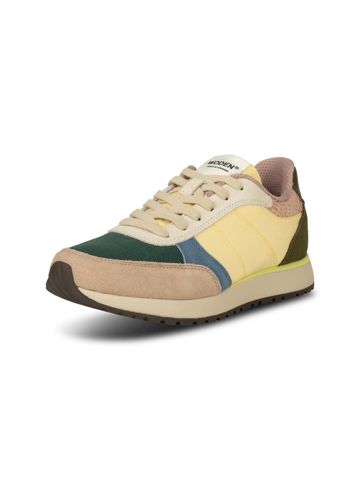 WODEN Ronja Sneakers 188 Dusty Yellow Multi