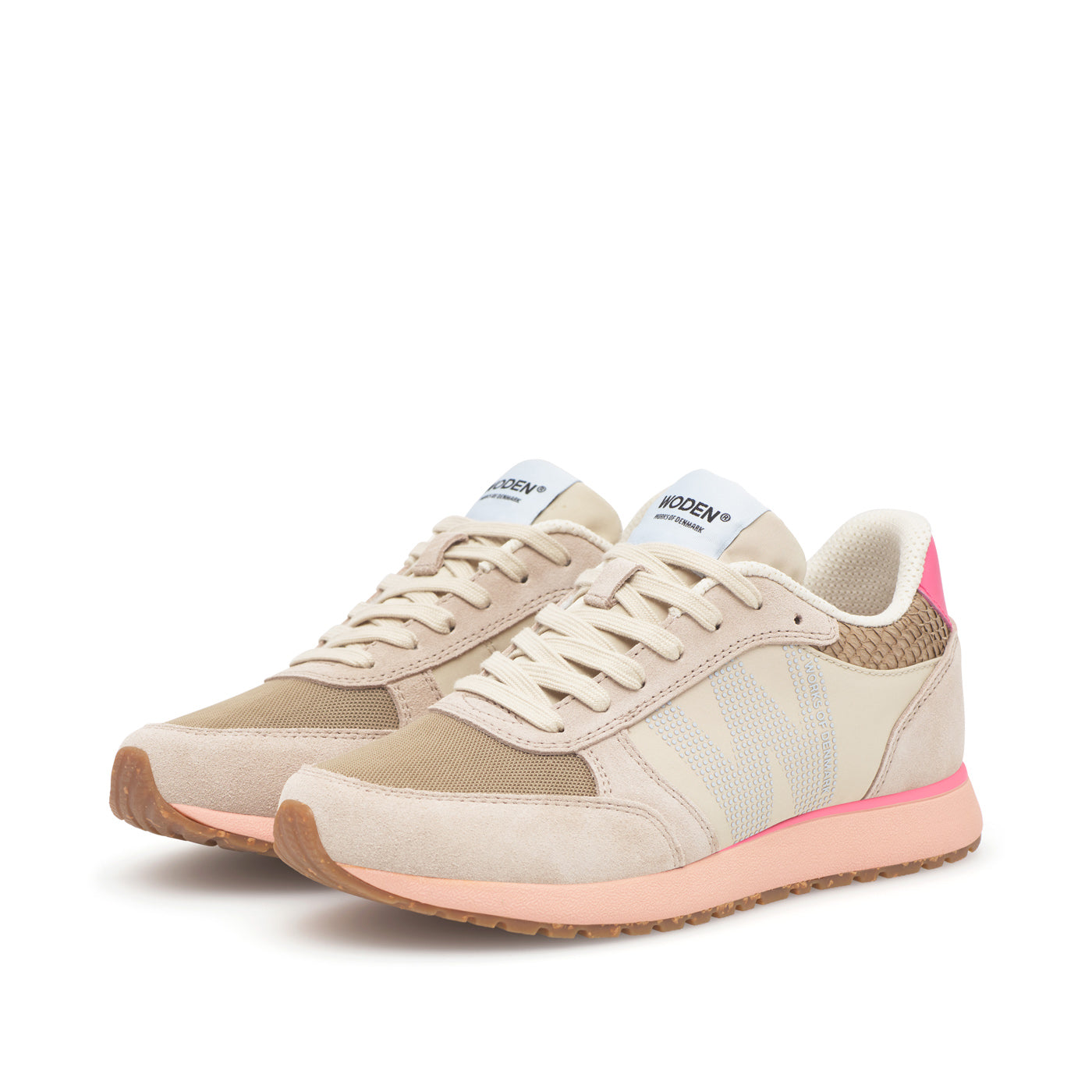 WODEN Ronja Sneakers 382 Ivory/Blush