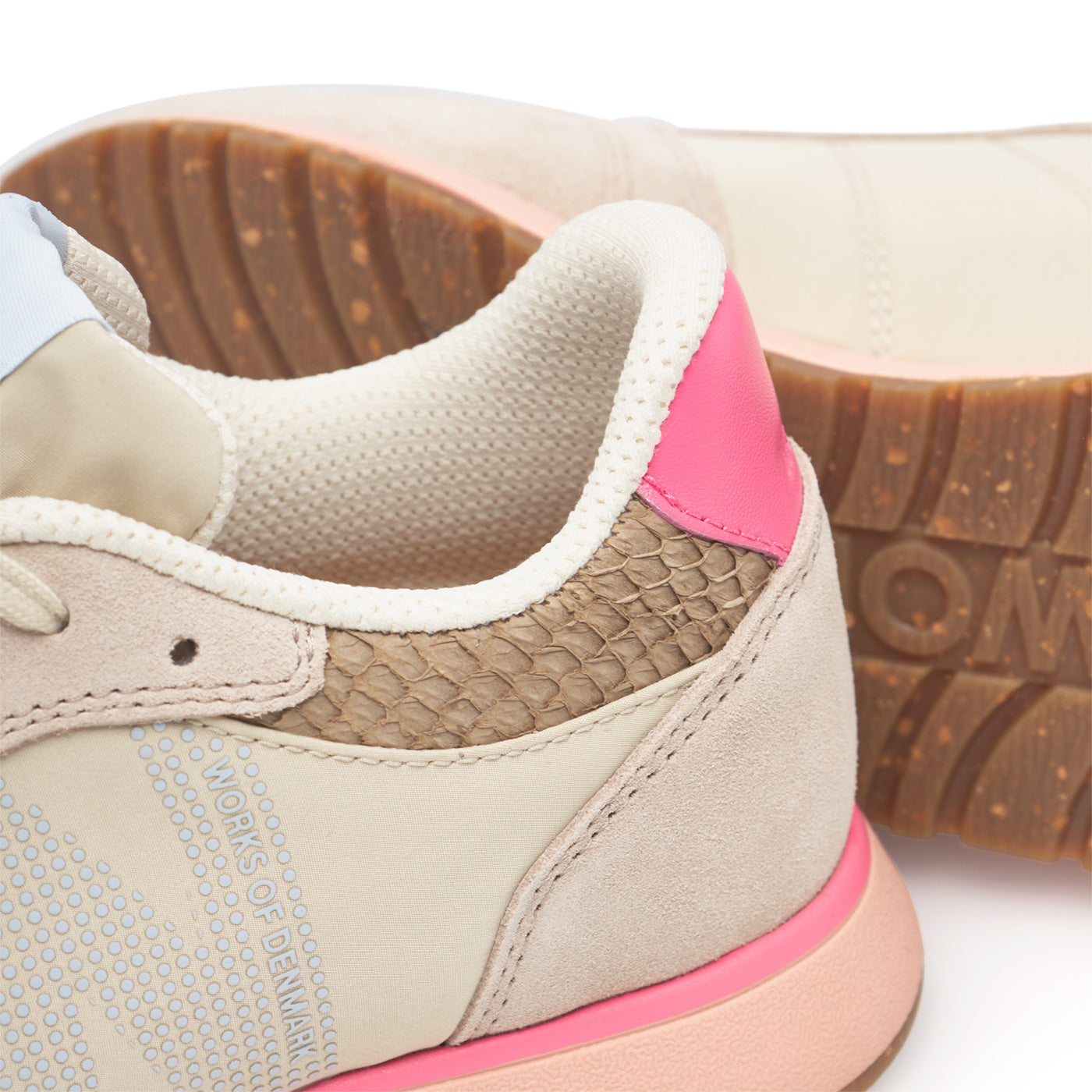 WODEN Ronja Sneakers 382 Ivory/Blush