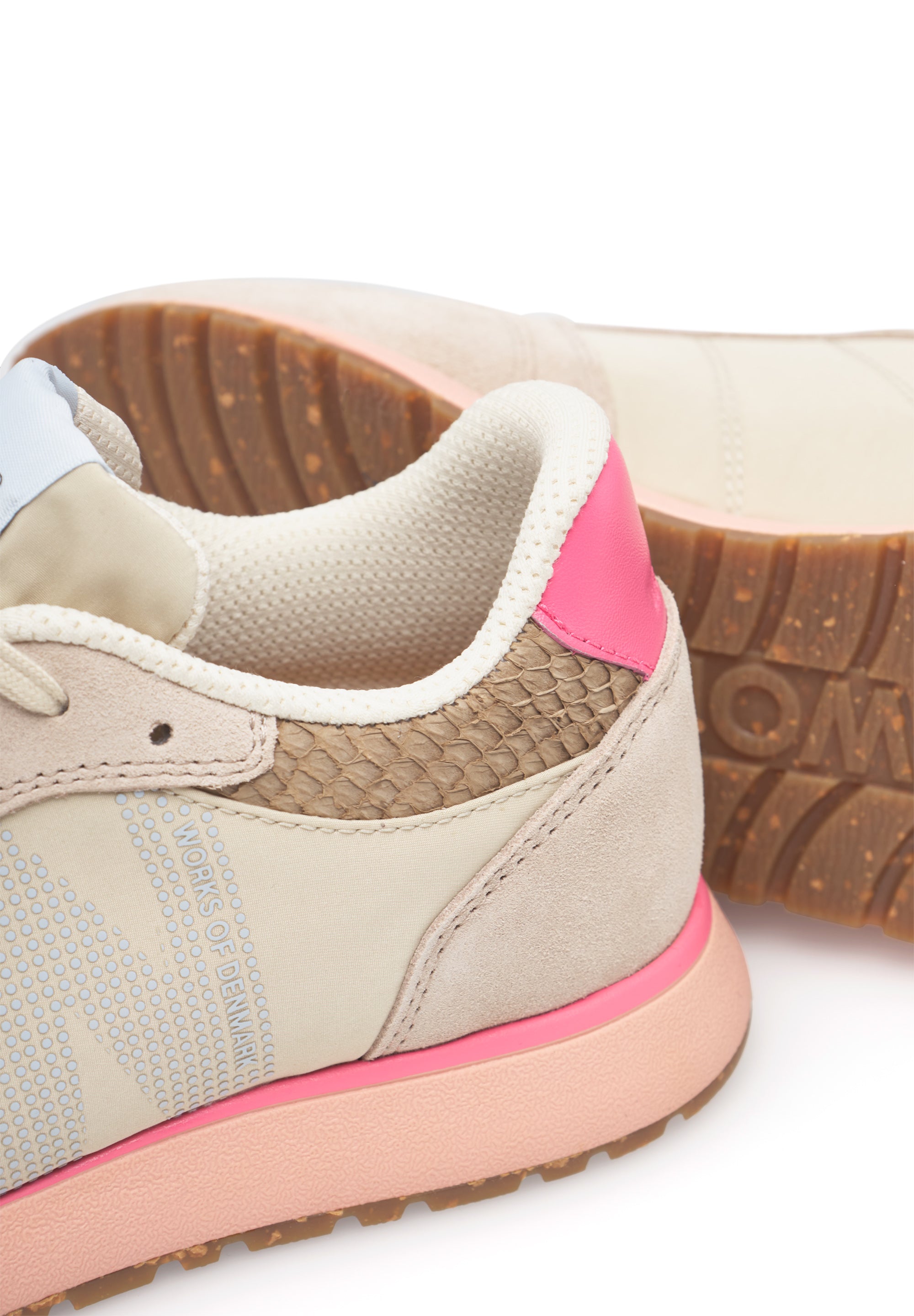 WODEN Ronja Sneakers 382 Ivory/Blush