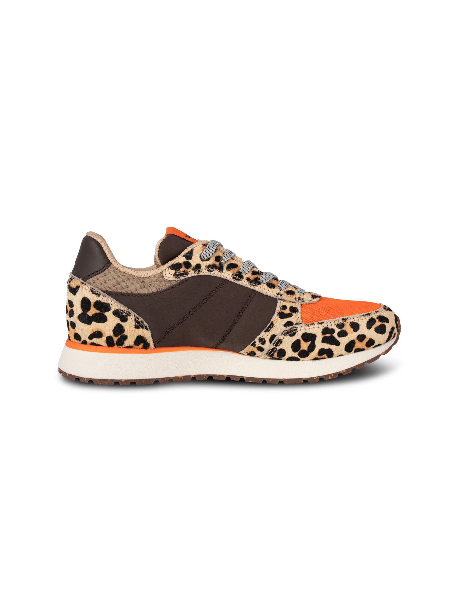 WODEN Ronja Cowhair Sneakers 207 Leopard/Tiger