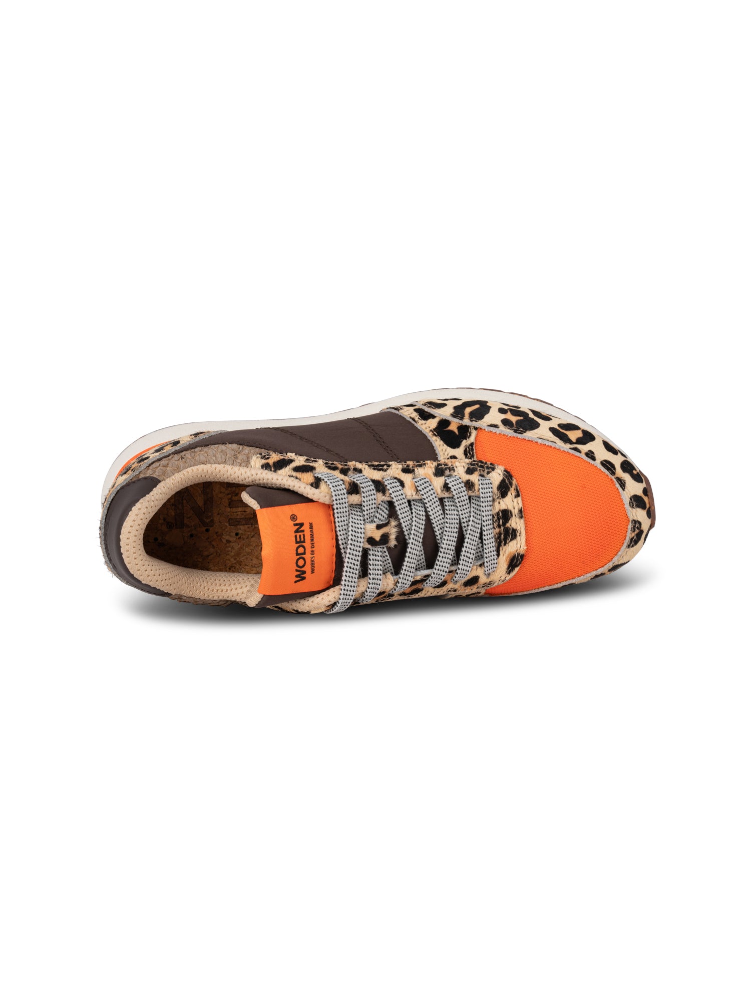 WODEN Ronja Cowhair Sneakers 207 Leopard/Tiger