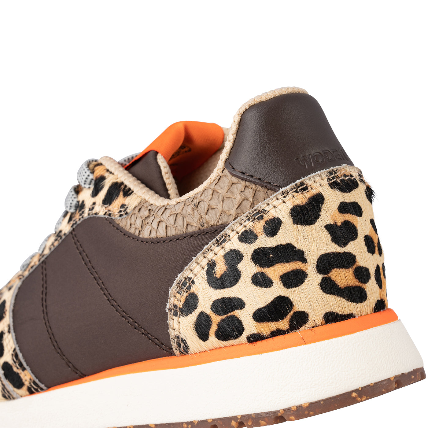 WODEN Ronja Cowhair Sneakers 207 Leopard/Tiger