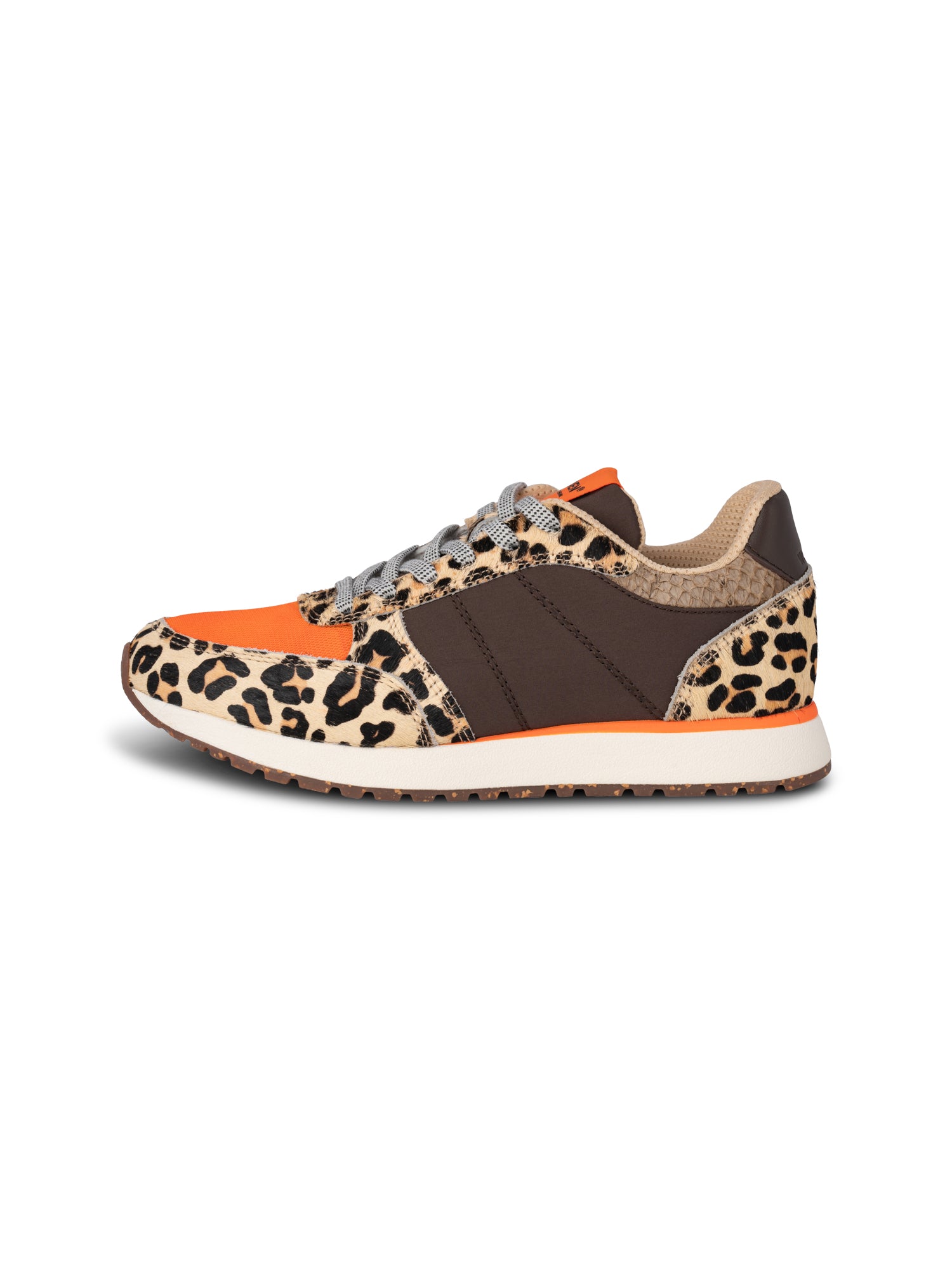 WODEN Ronja Cowhair Sneakers 207 Leopard/Tiger