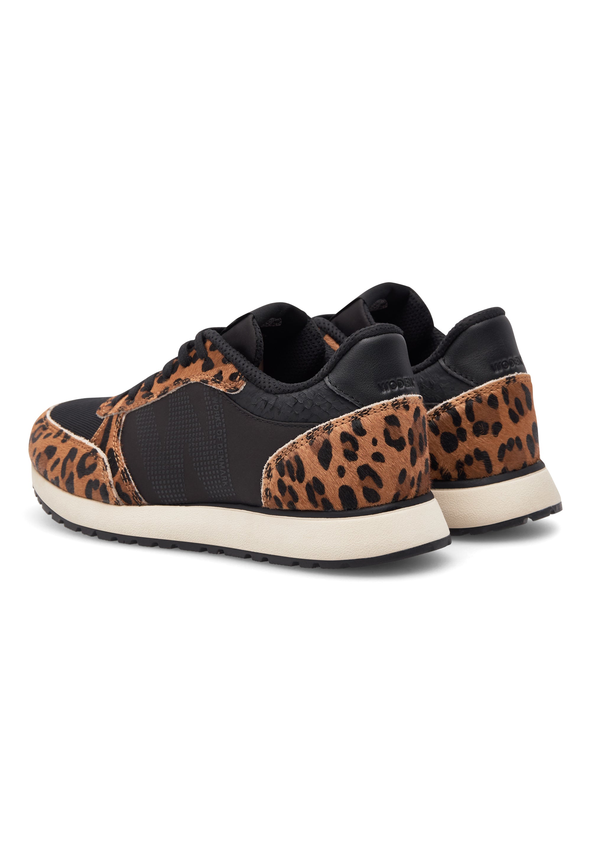 WODEN Ronja Cowhair Sneakers 356 Leopard/Black
