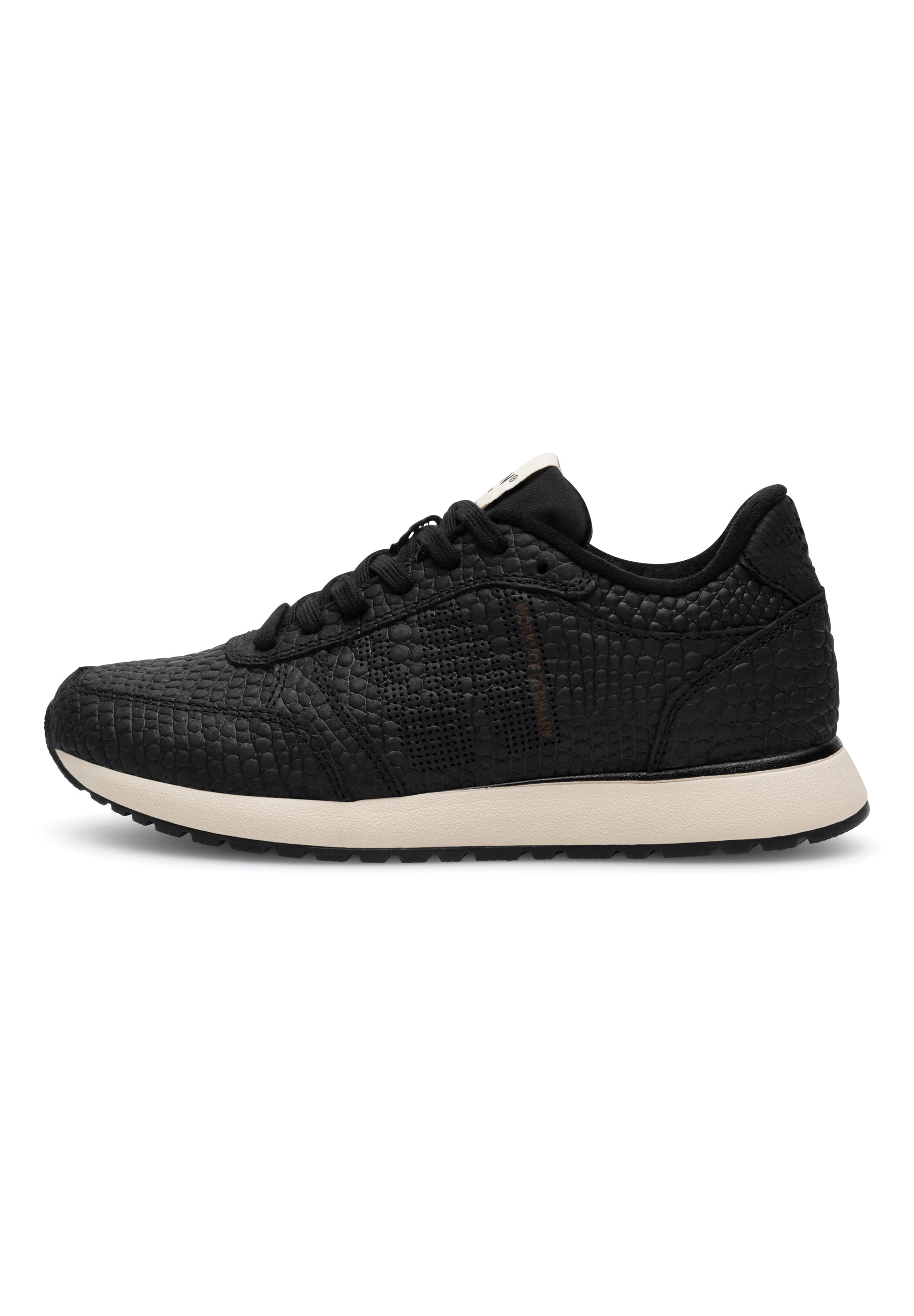 WODEN Ronja Croco Sneakers 020 Black