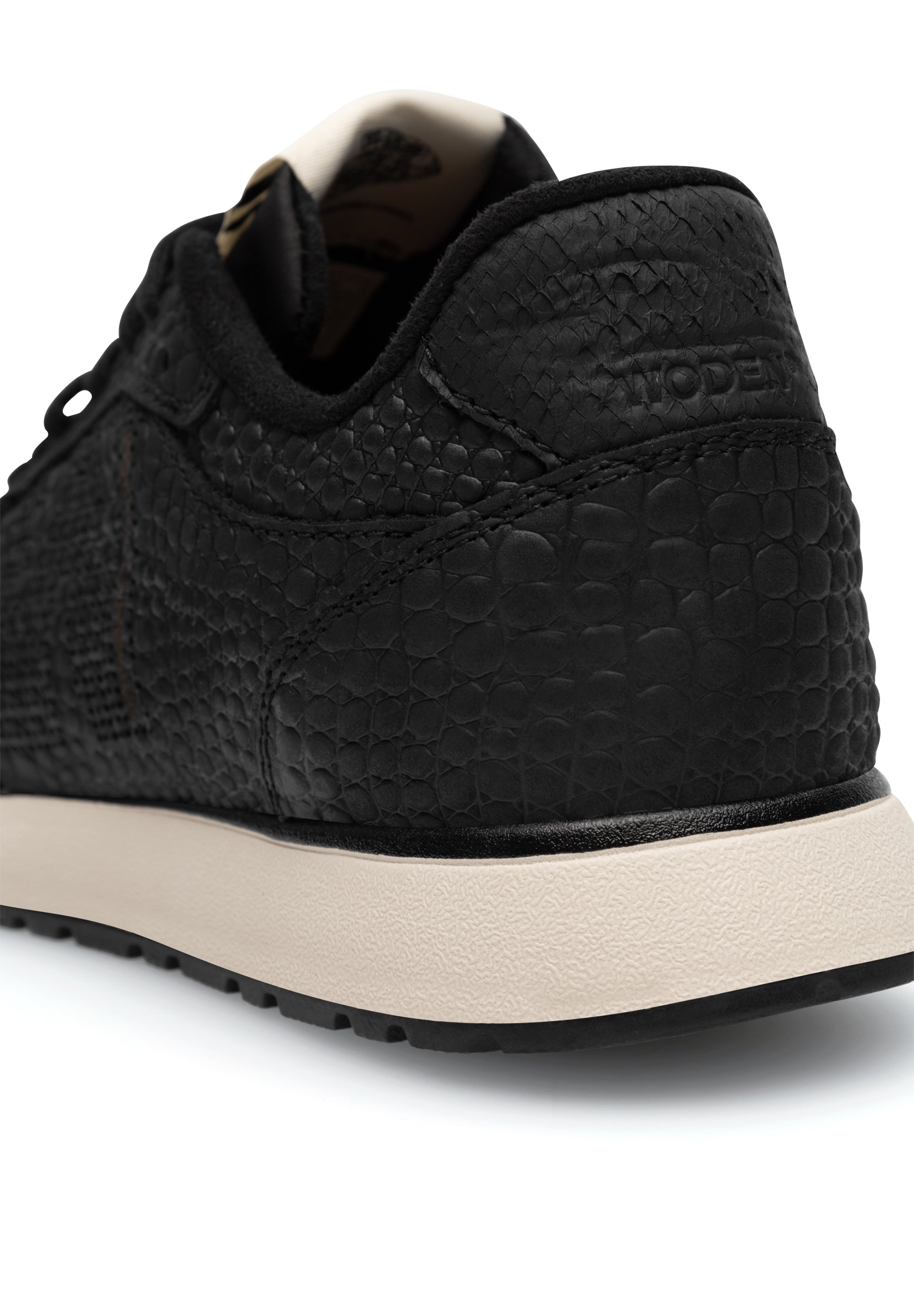 WODEN Ronja Croco Sneakers 020 Black