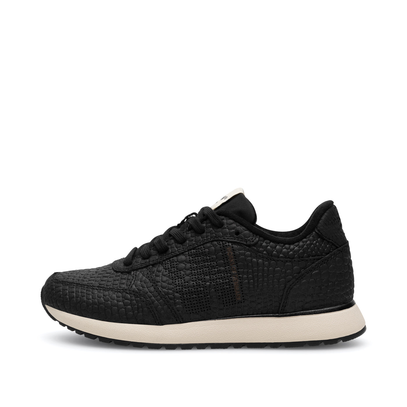 WODEN Ronja Croco Sneakers 020 Black
