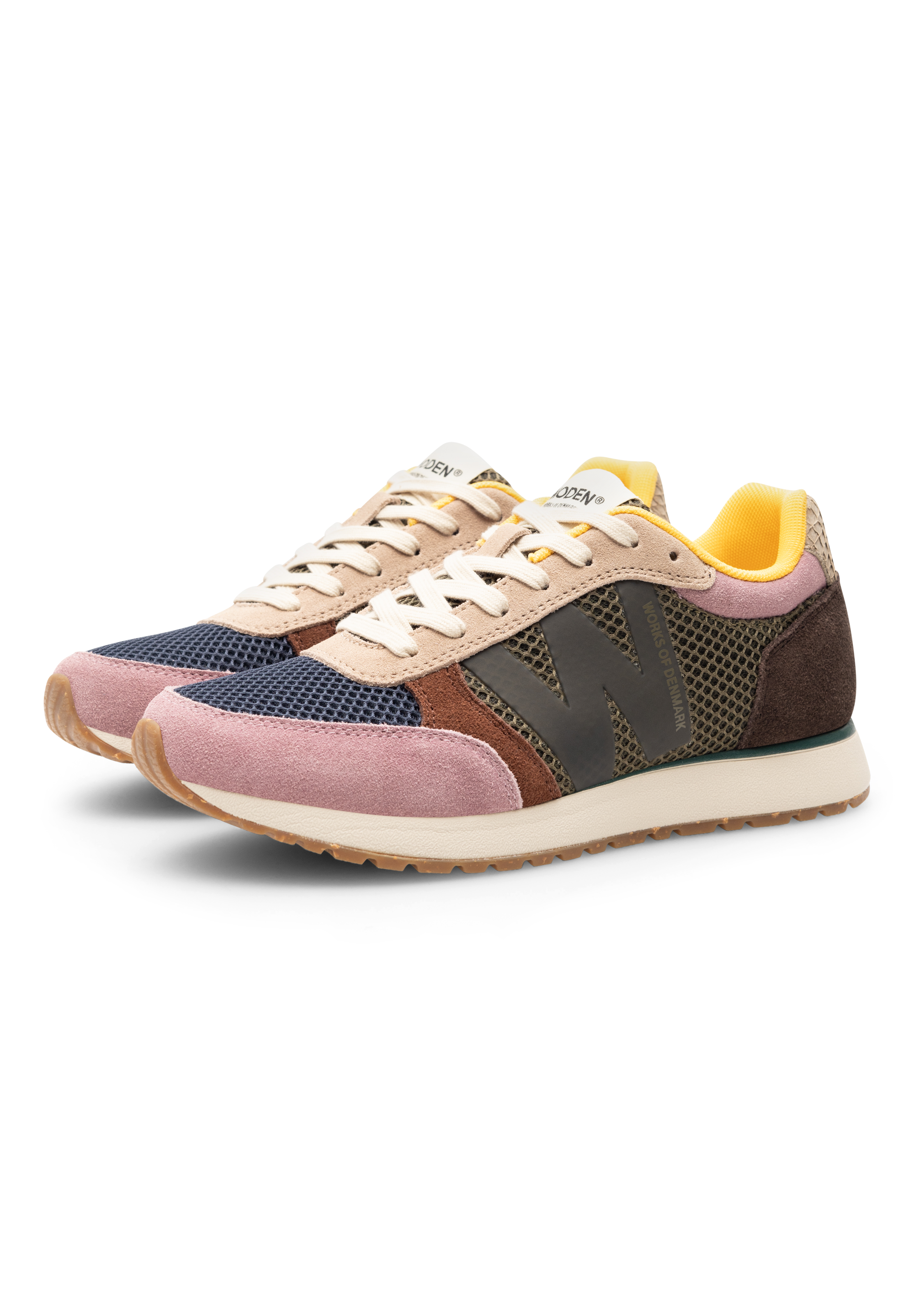 WODEN Ronja Icon Sneakers 255 Dark Algae Multi