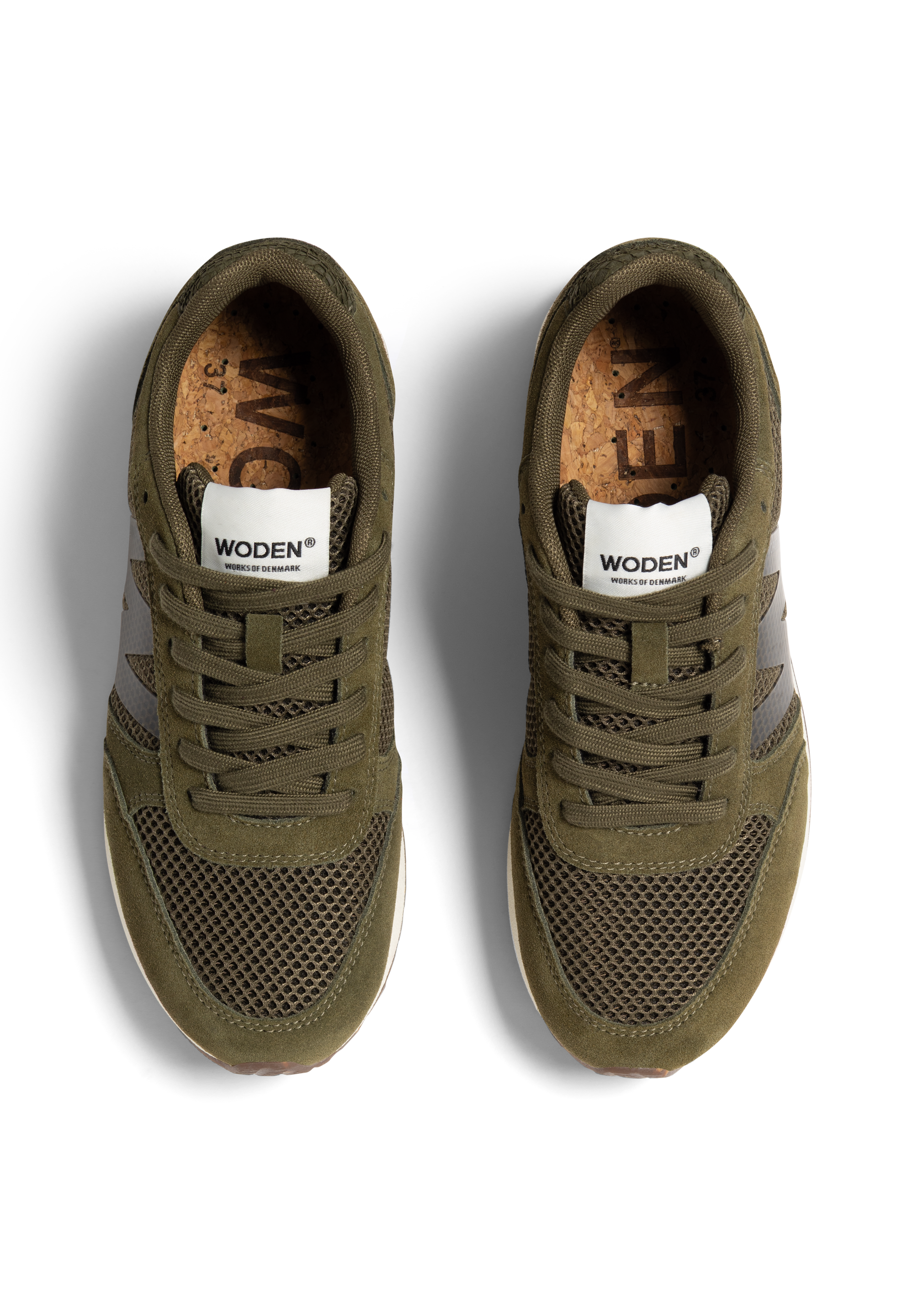 WODEN Ronja Icon Sneakers 295 Dark Olive