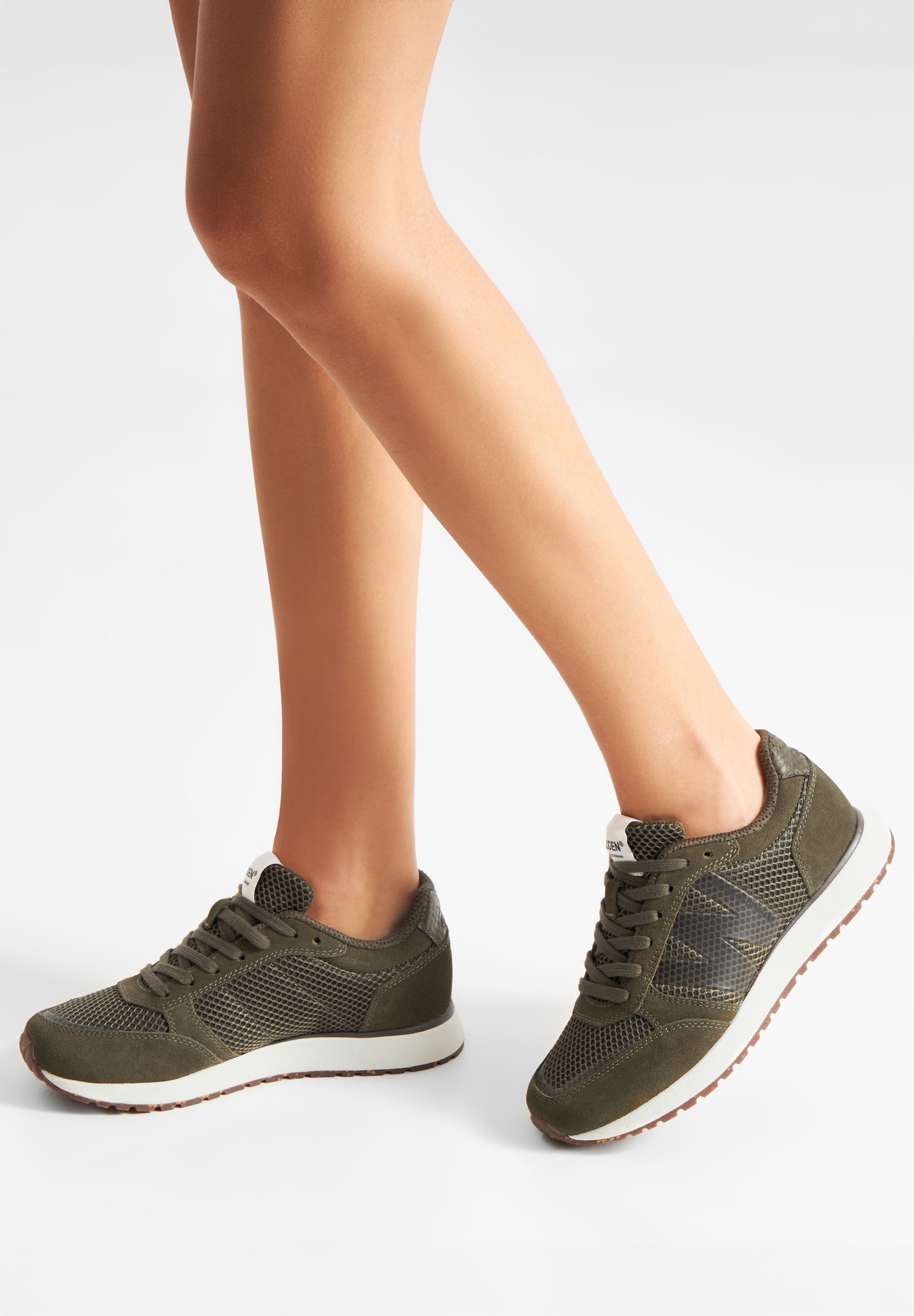 WODEN Ronja Icon Sneakers 295 Dark Olive