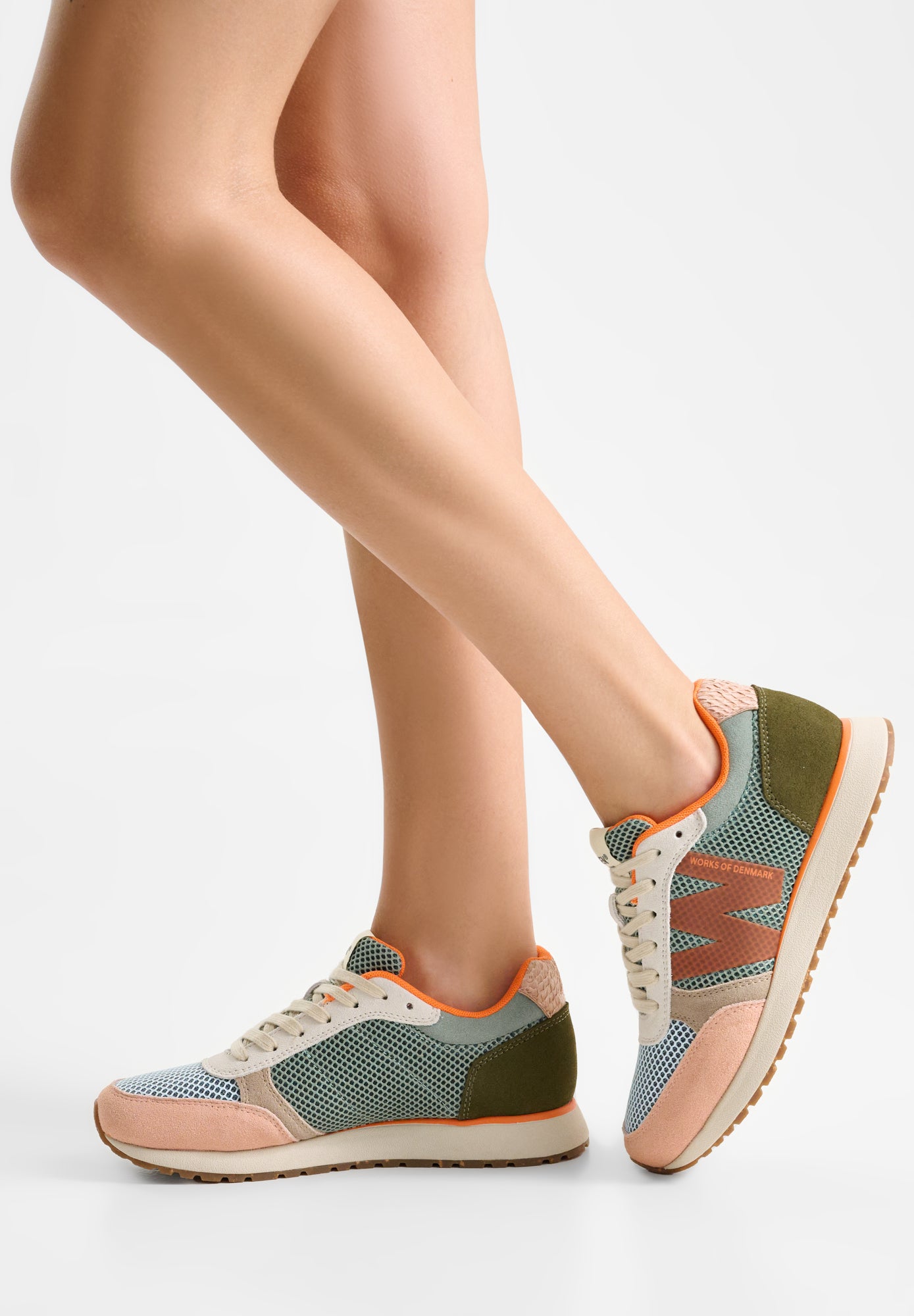 WODEN Ronja Icon Sneakers 385 Light Algae Multi