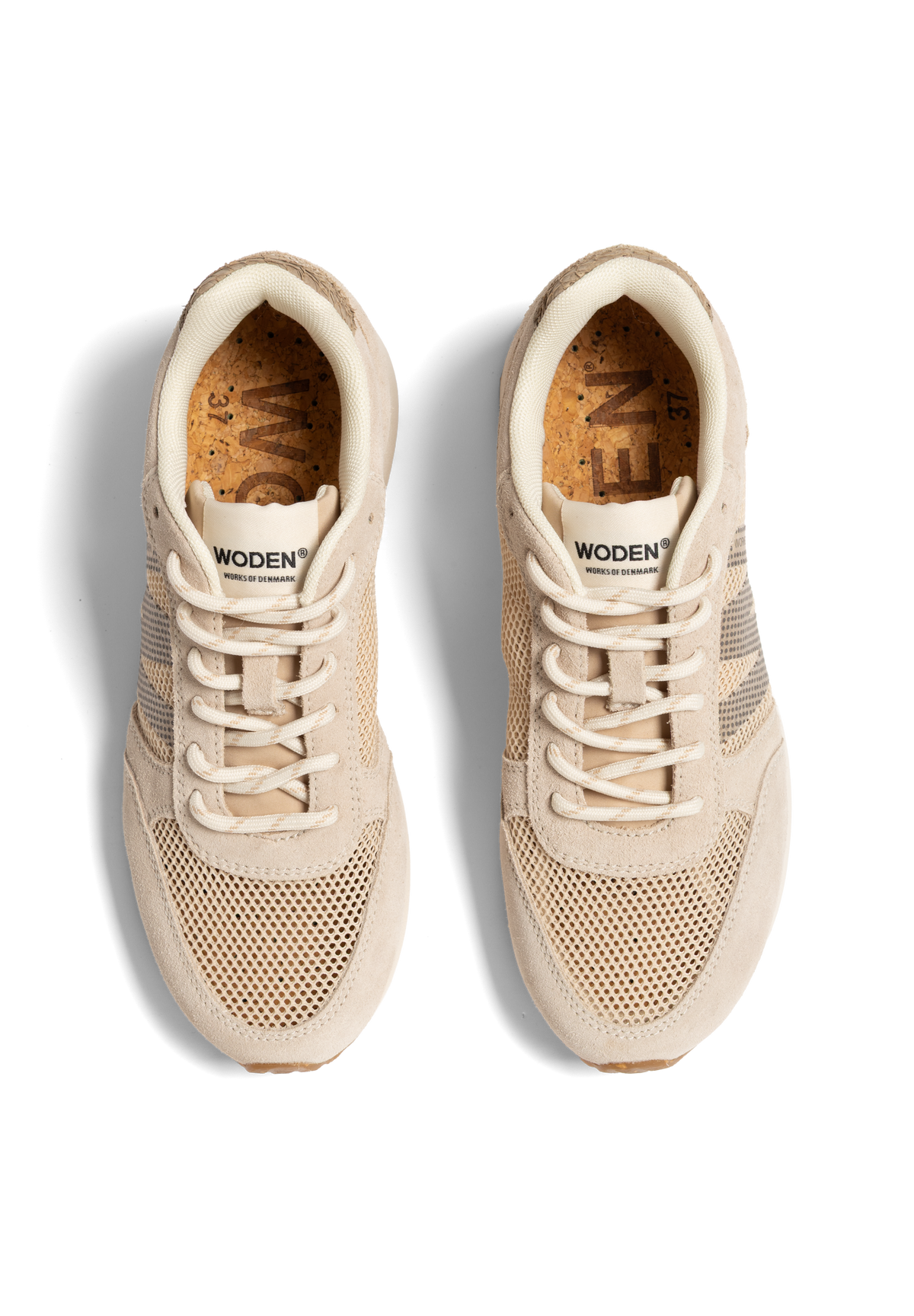 WODEN Ronja Icon Mesh Sneakers 852 Coffee Cream