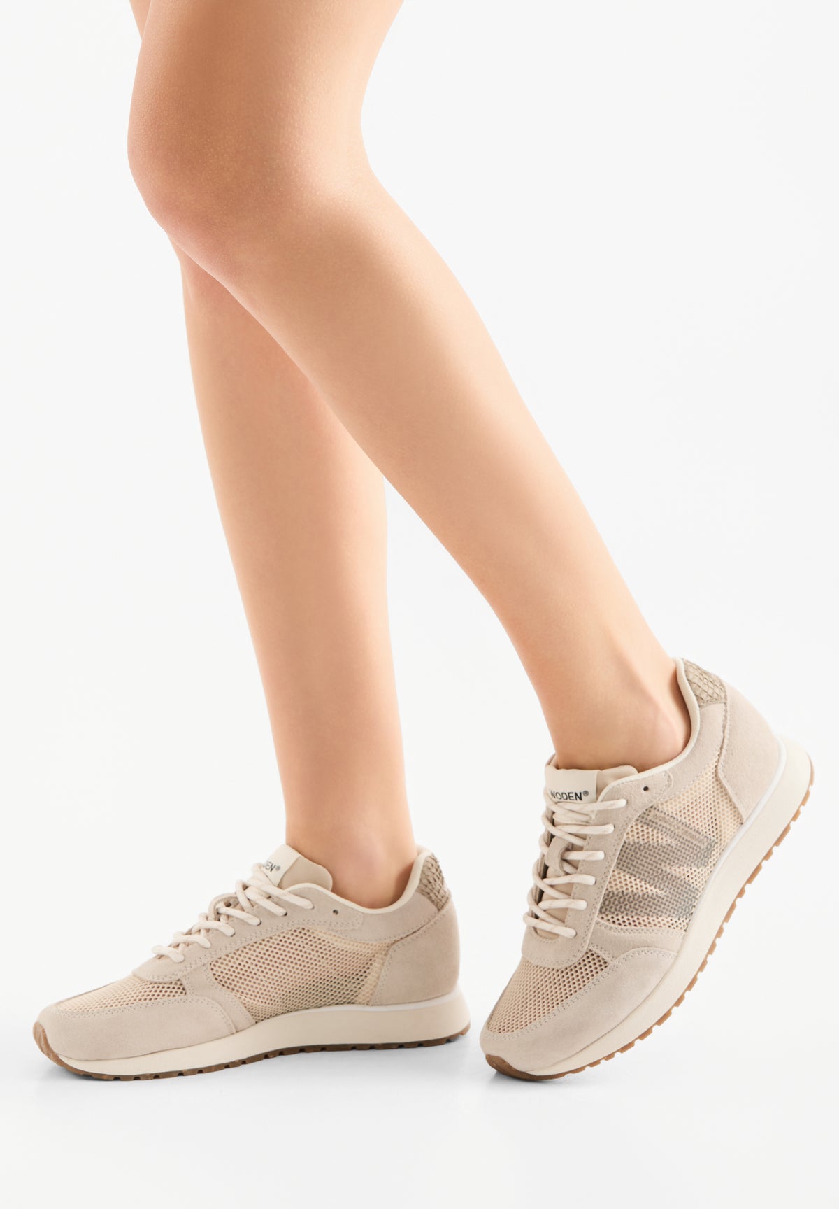 WODEN Ronja Icon Mesh Sneakers 852 Coffee Cream