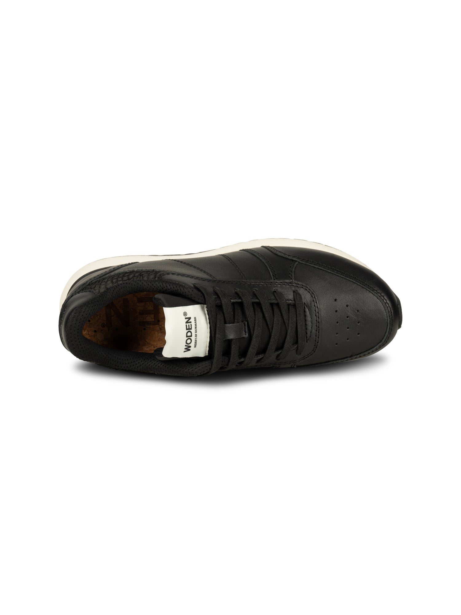 WODEN Ronja Leather Sneakers 020 Black
