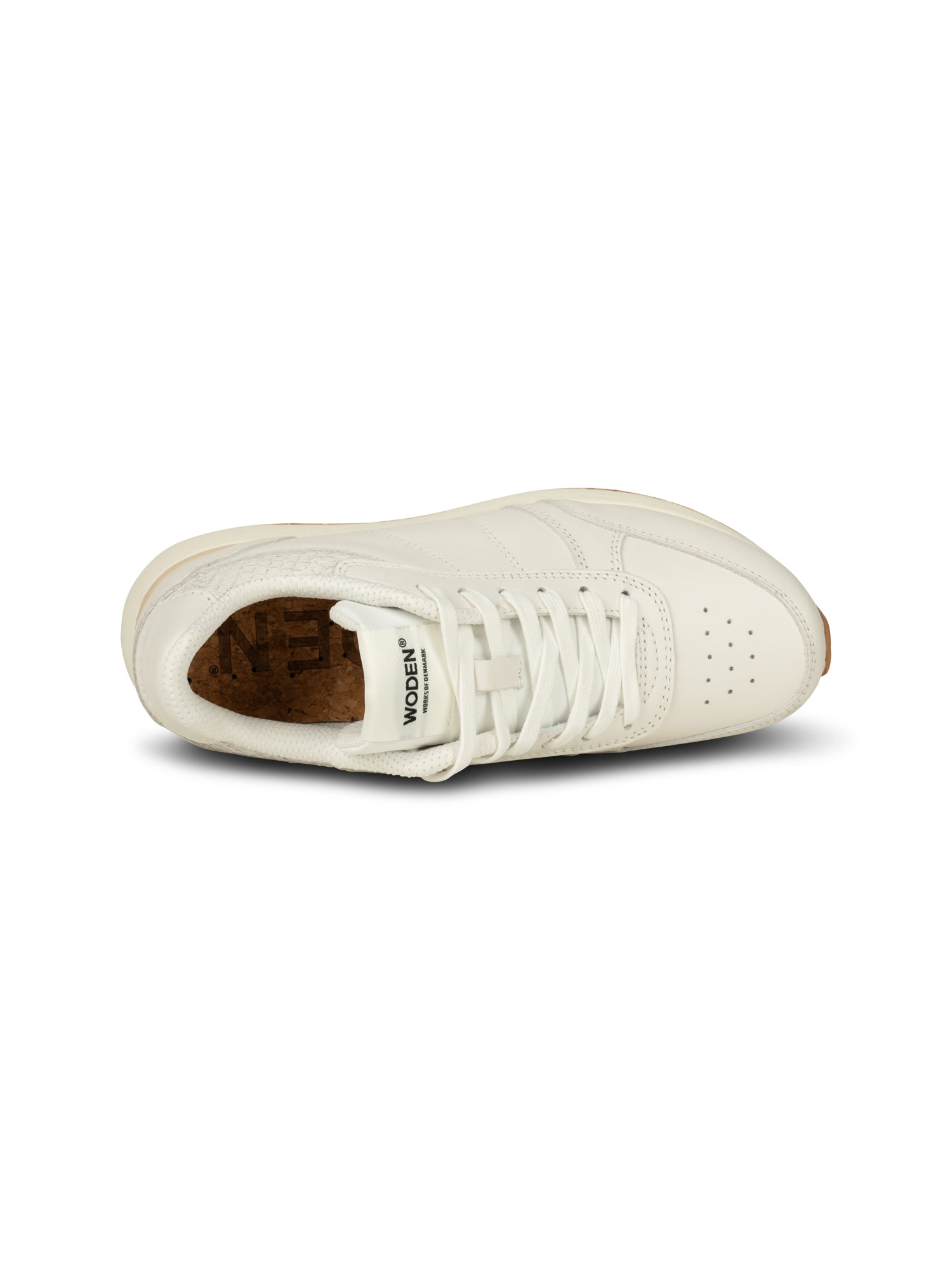 WODEN Ronja Leather Sneakers 511 Blanc de Blanc