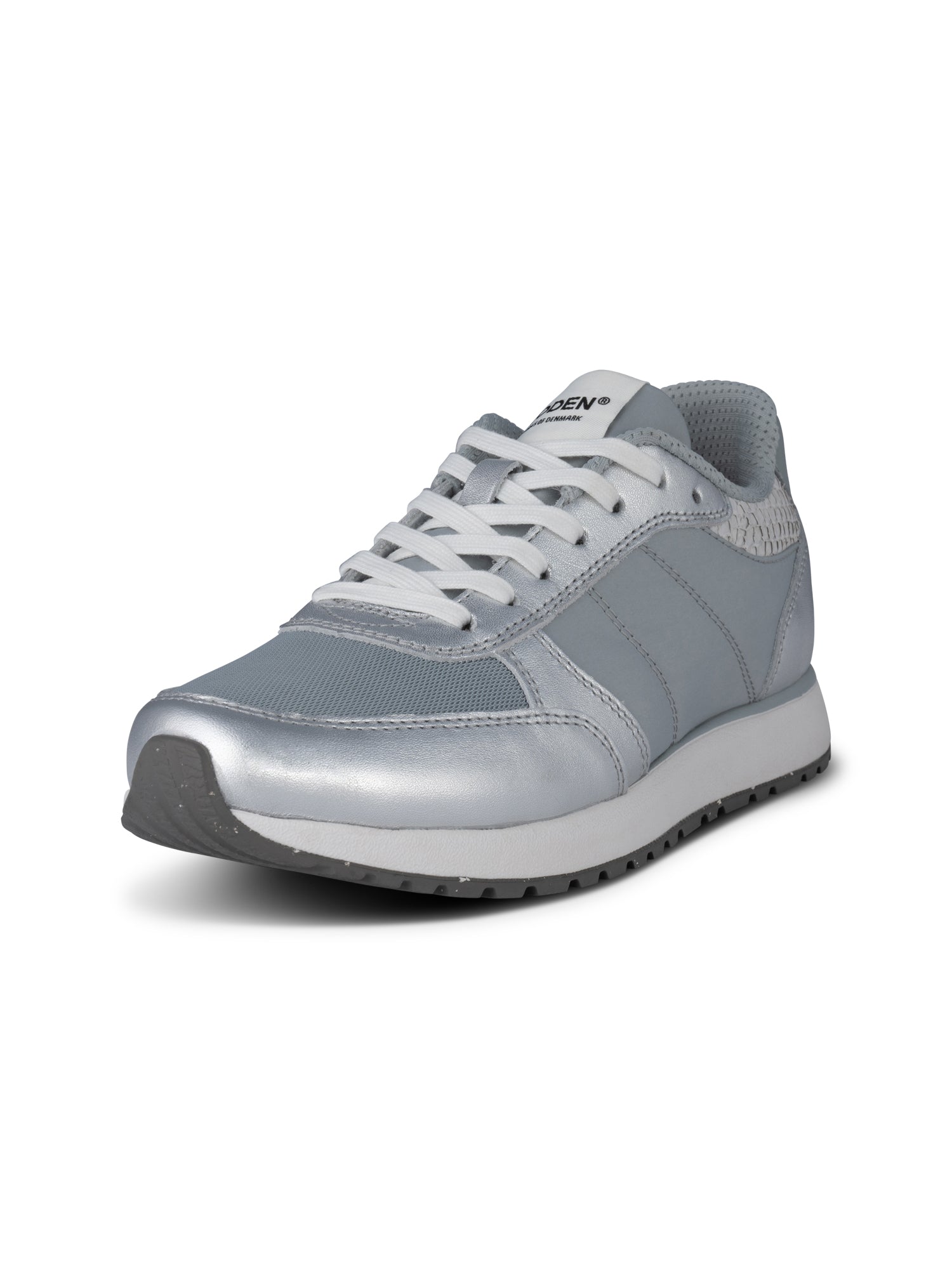 WODEN Ronja Metallic Sneakers 039 Silver