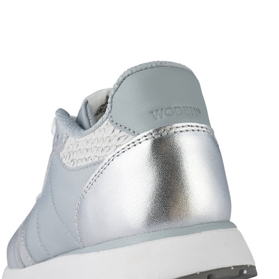 WODEN Ronja Metallic Sneakers 039 Silver