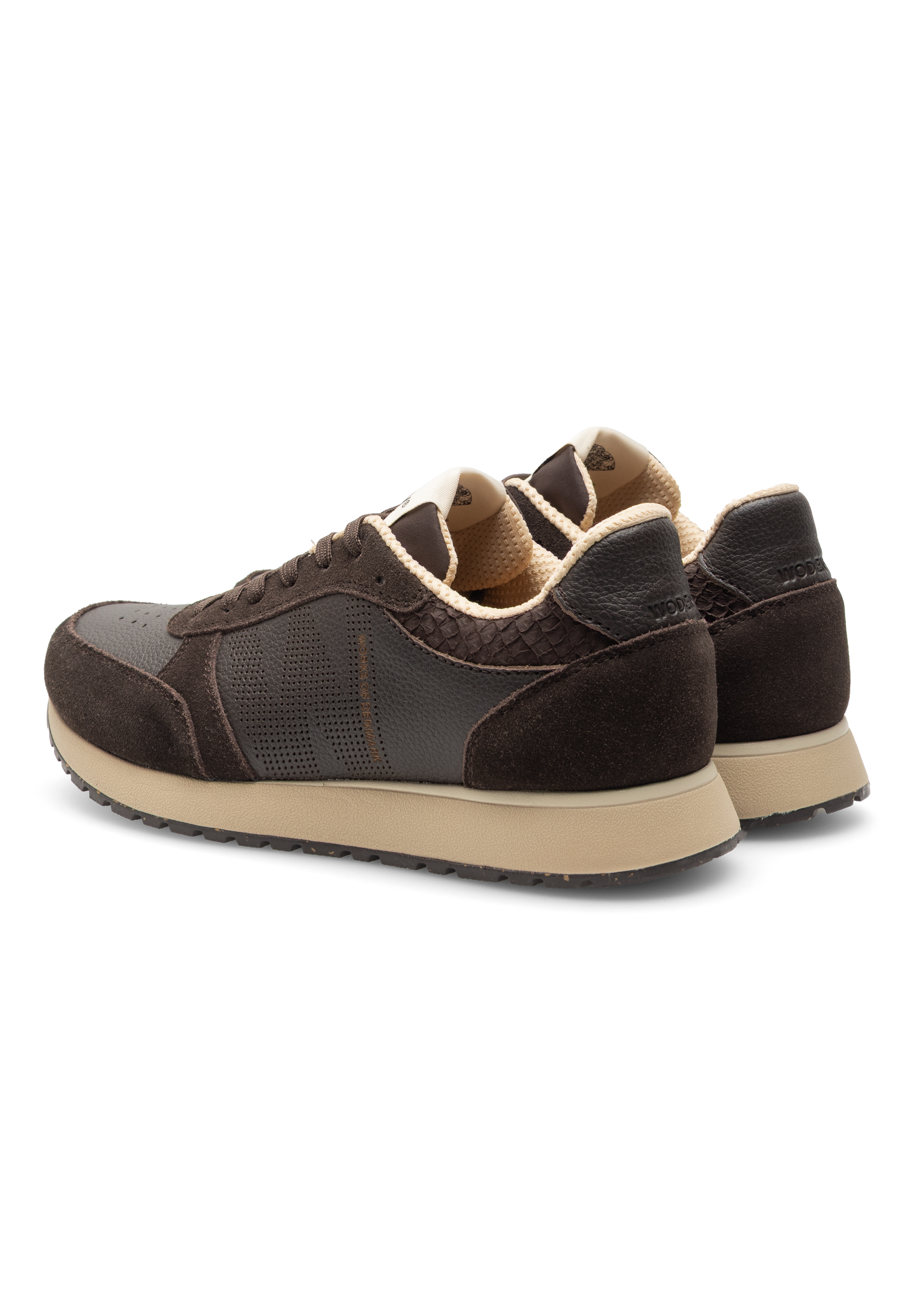 WODEN Ronja Mix Sneakers 063 Chocolate