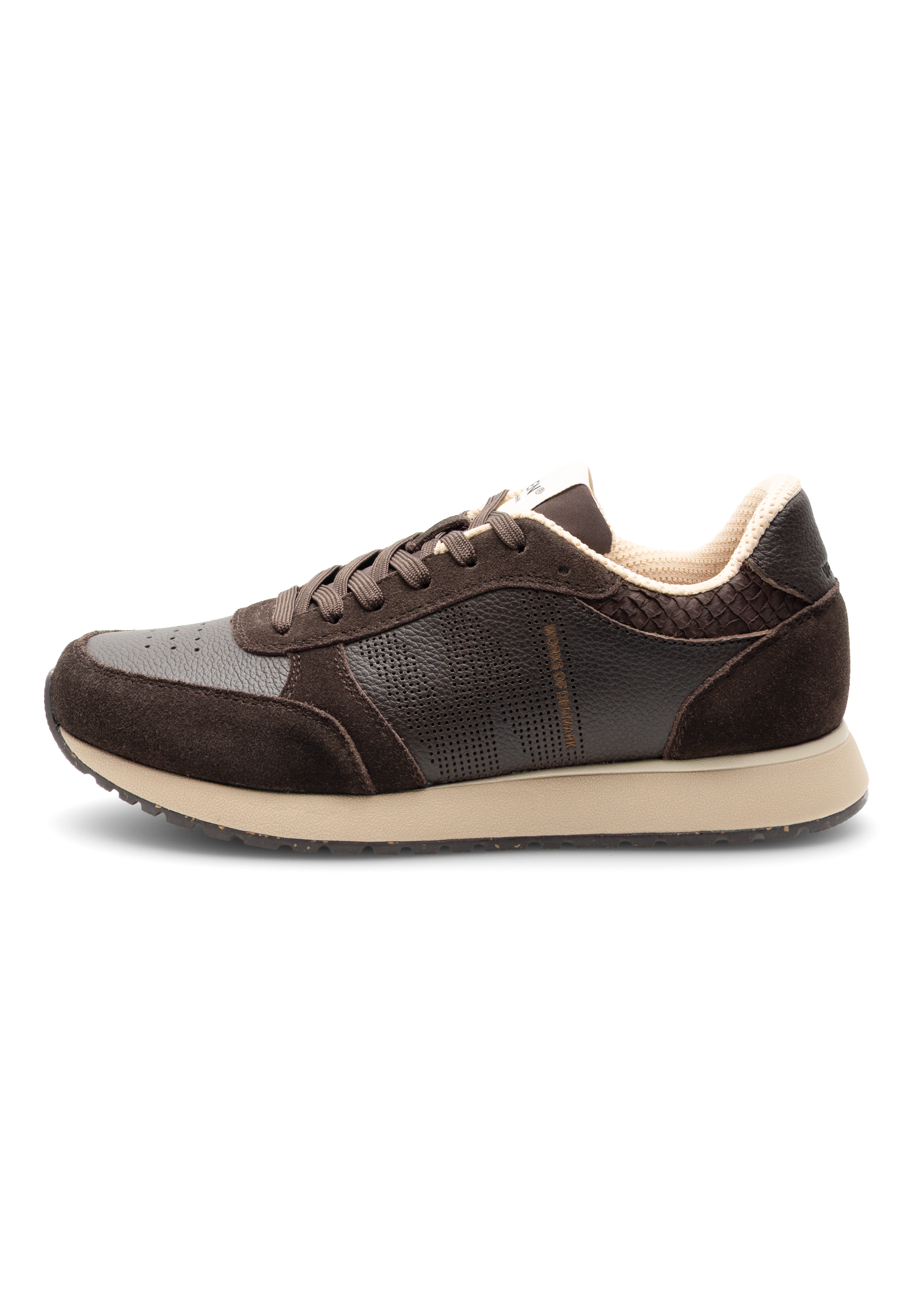 WODEN Ronja Mix Sneakers 063 Chocolate