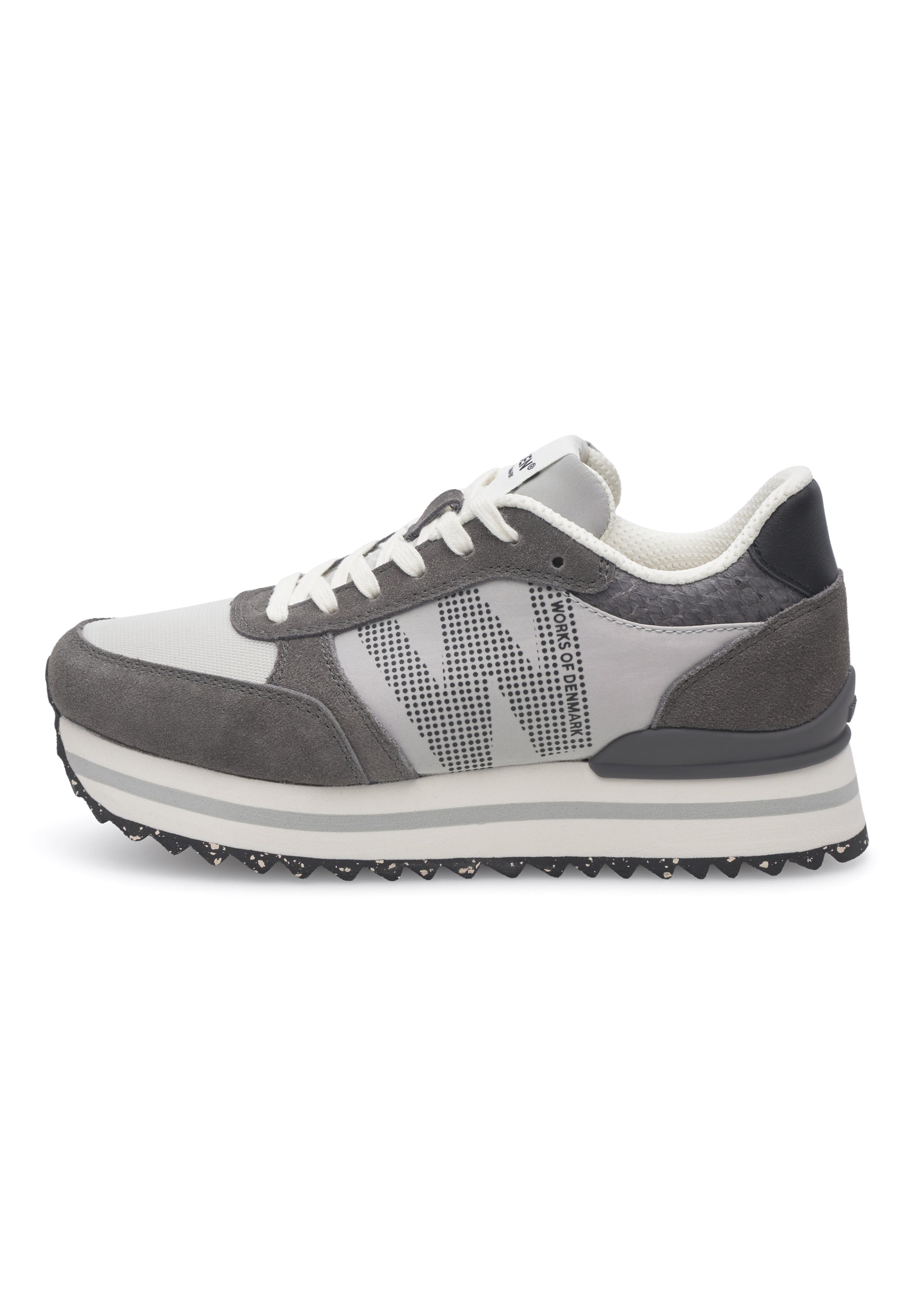 WODEN Ronja Plateau Plateau 268 Dark Grey Multi