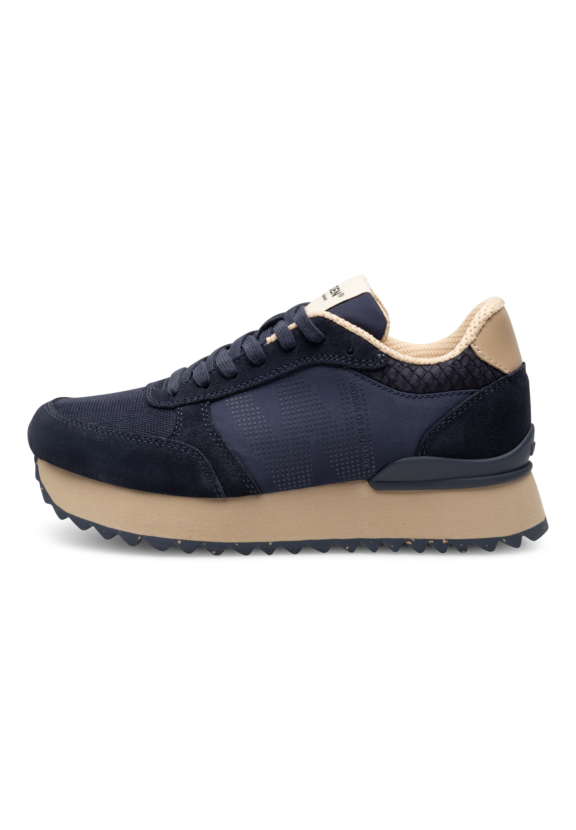 WODEN Ronja Plateau Plateau 950 Dark Navy Multi
