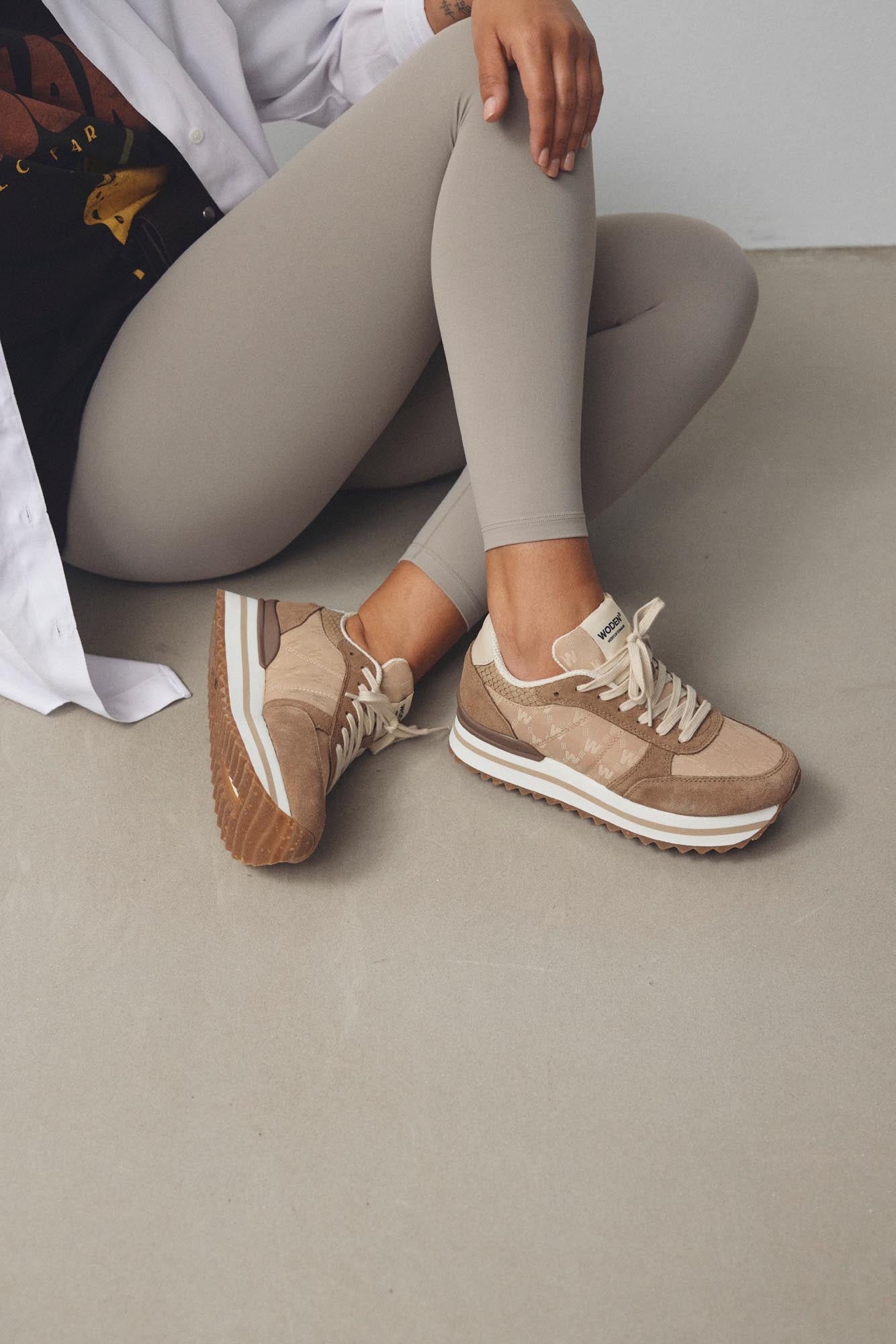 WODEN Ronja Plateau Heritage Plateau 852 Coffee Cream