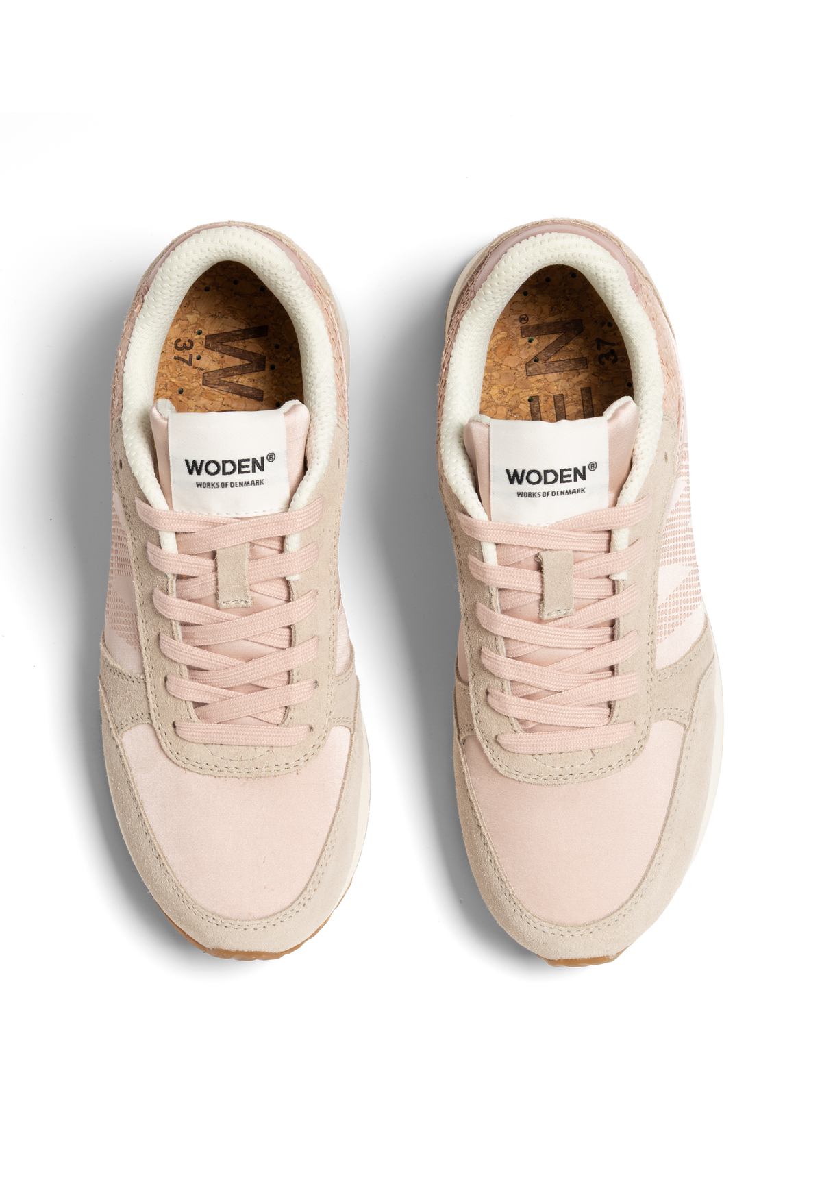 WODEN Ronja Satin Sneakers 326 Powder
