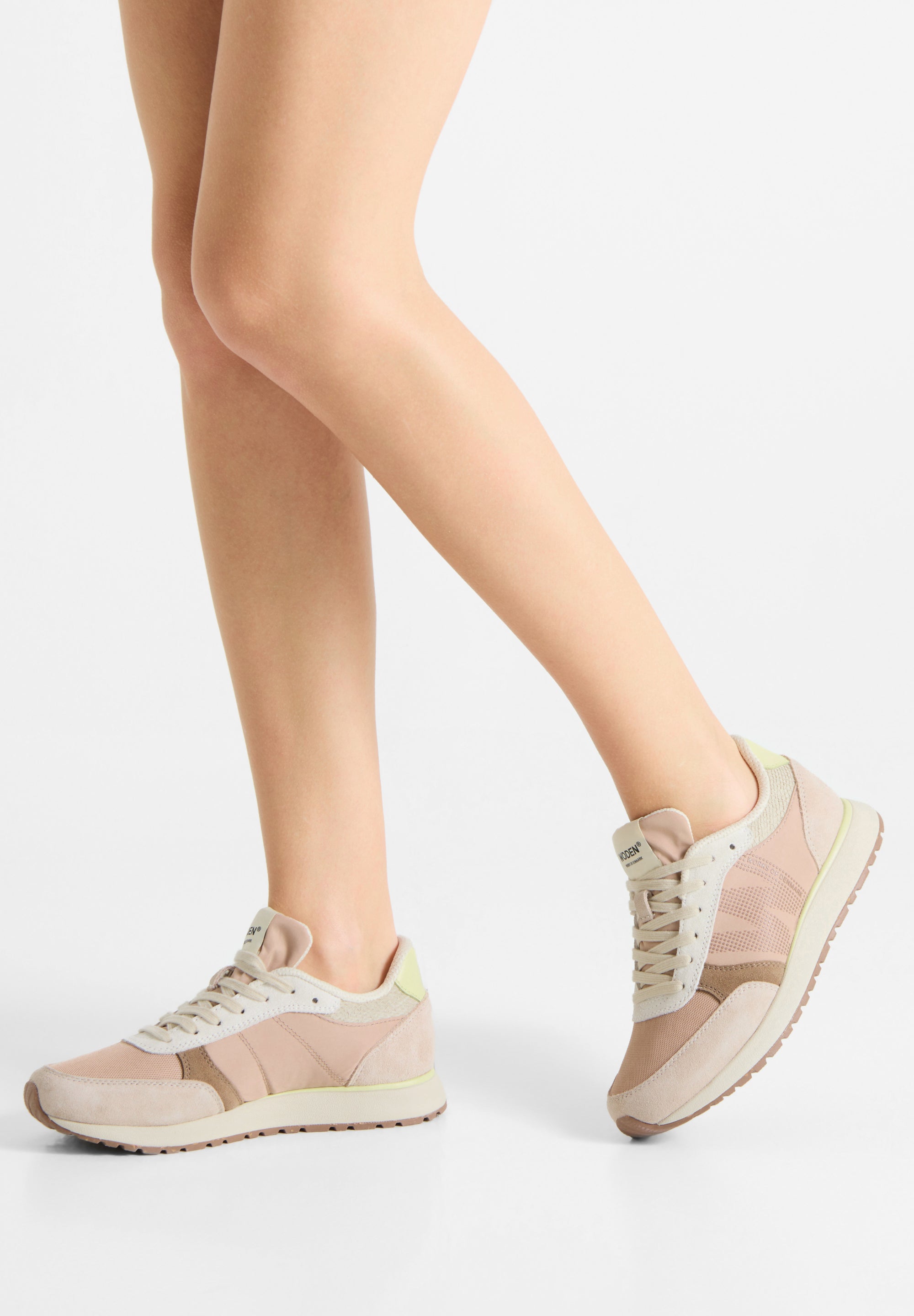 WODEN Ronja Tricolor Sneakers 381 Taupe Multi