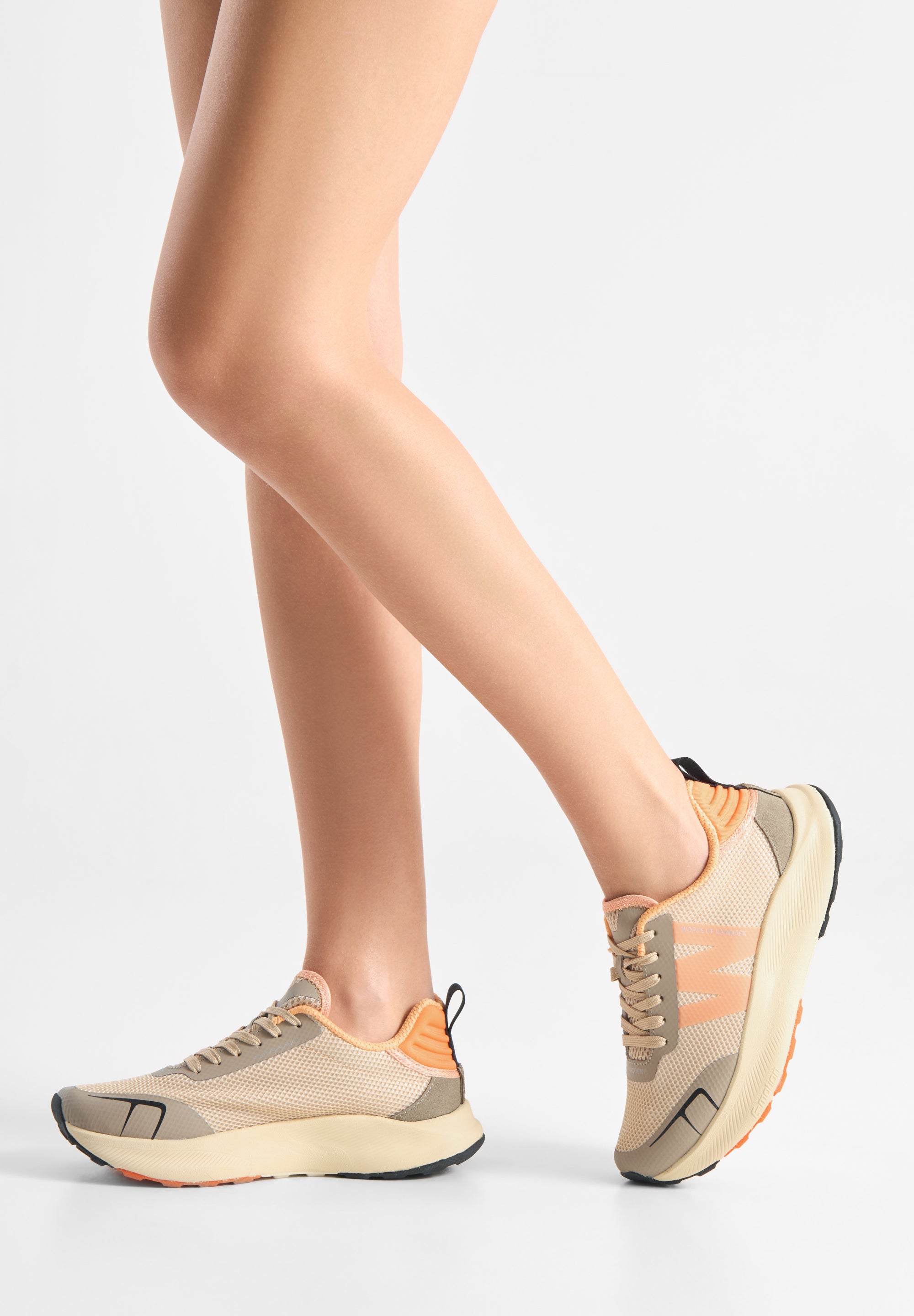 WODEN Sabine Sneakers 386 Coffee Cream/Tiger