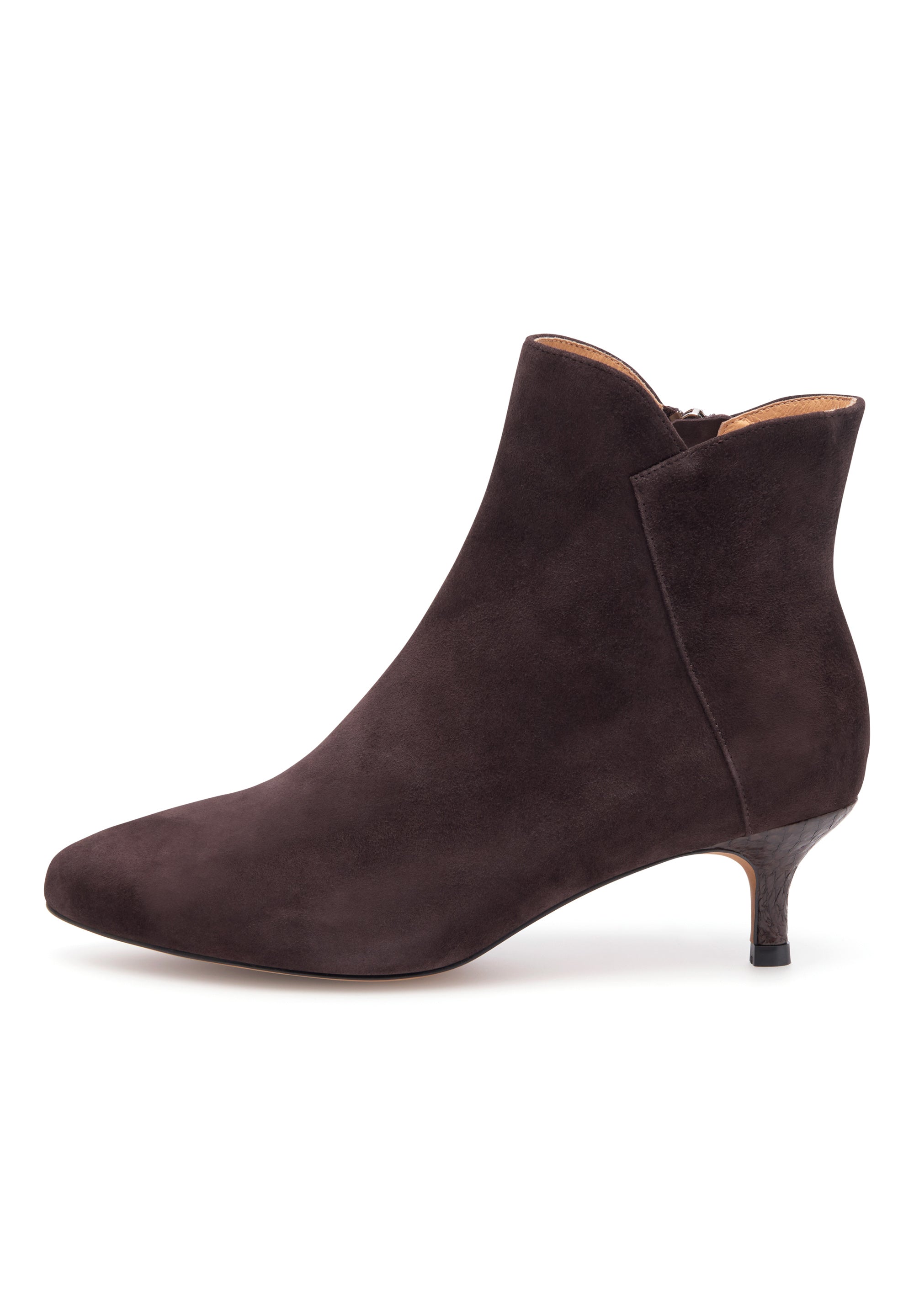 WODEN Saga Zip S Heels 063 Chocolate