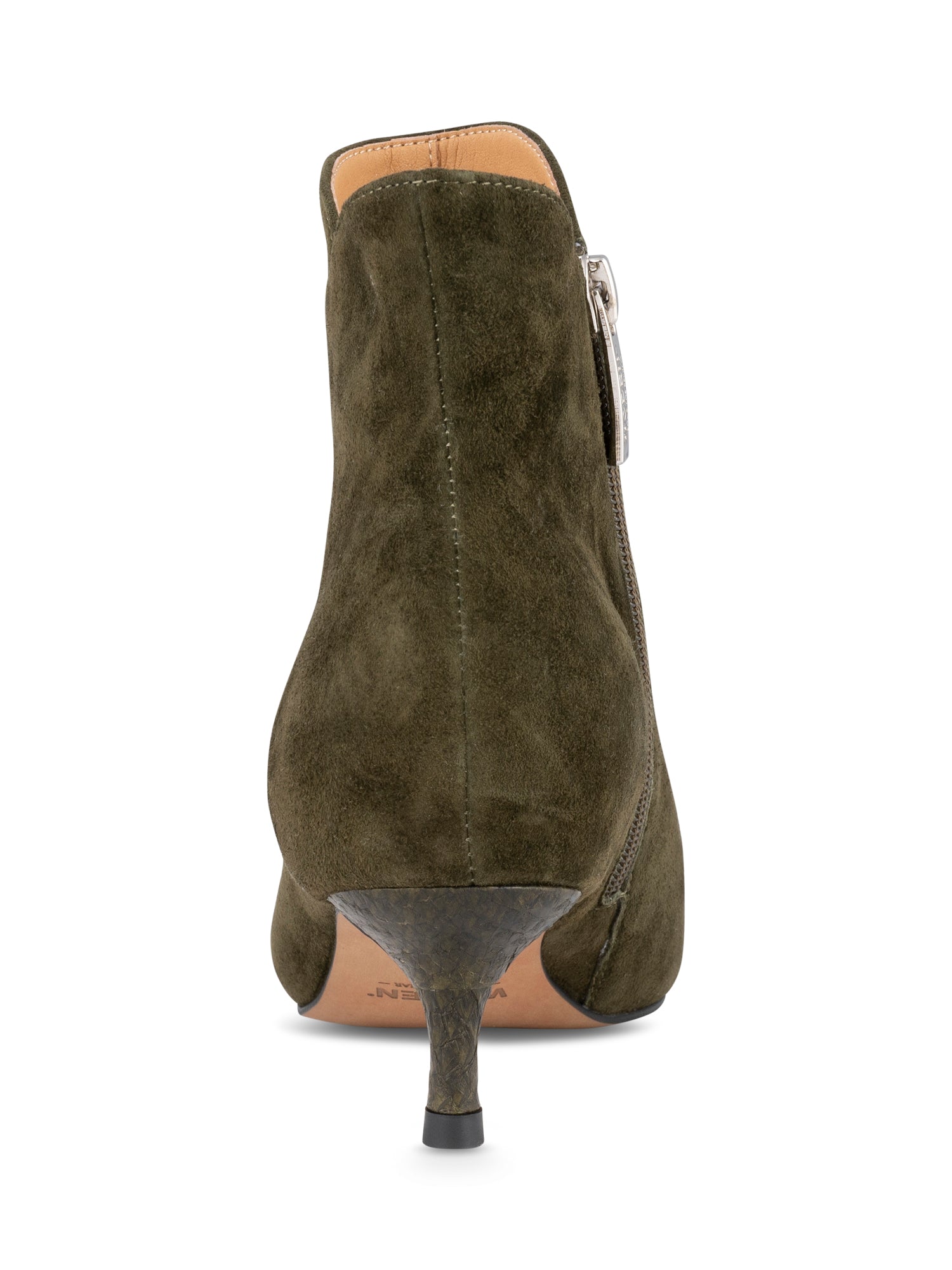 WODEN Saga Zip S Heels 703 Khaki