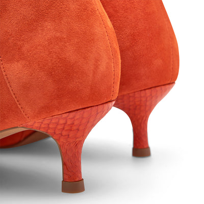 WODEN STB WOMENS Saga Zip S Heels 903 Tiger