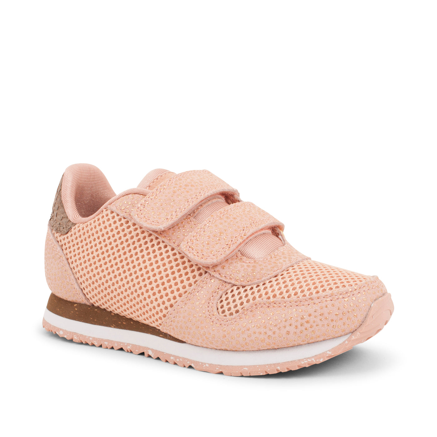 WODEN KIDS Sandra Pearl Mesh Sneakers 606 Pink Sand