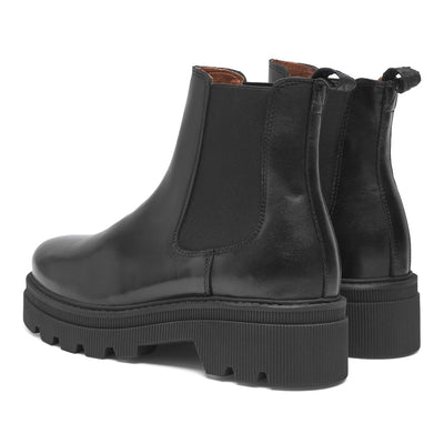 WODEN STB WOMENS Sanna Chelsea L Boots 020 Black