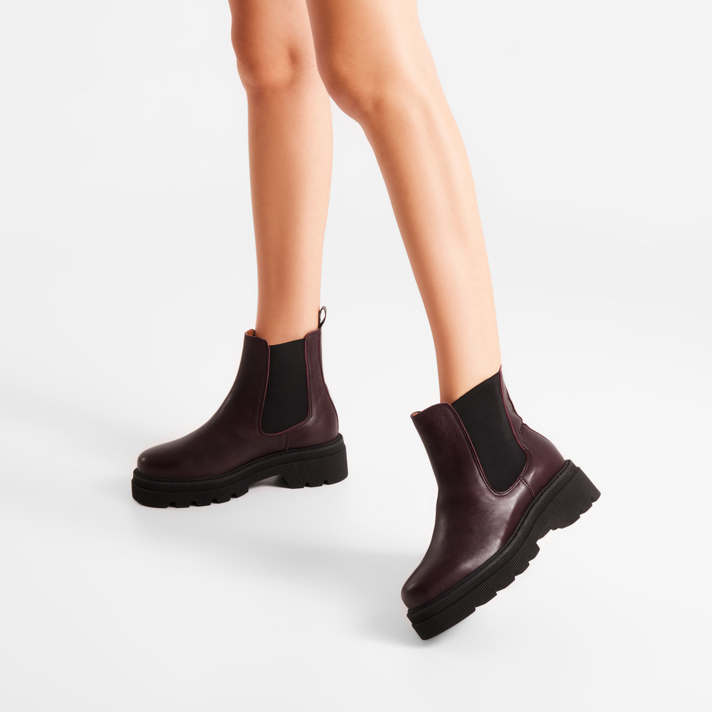 WODEN STB WOMENS Sanna Chelsea L Boots 248 Cherry
