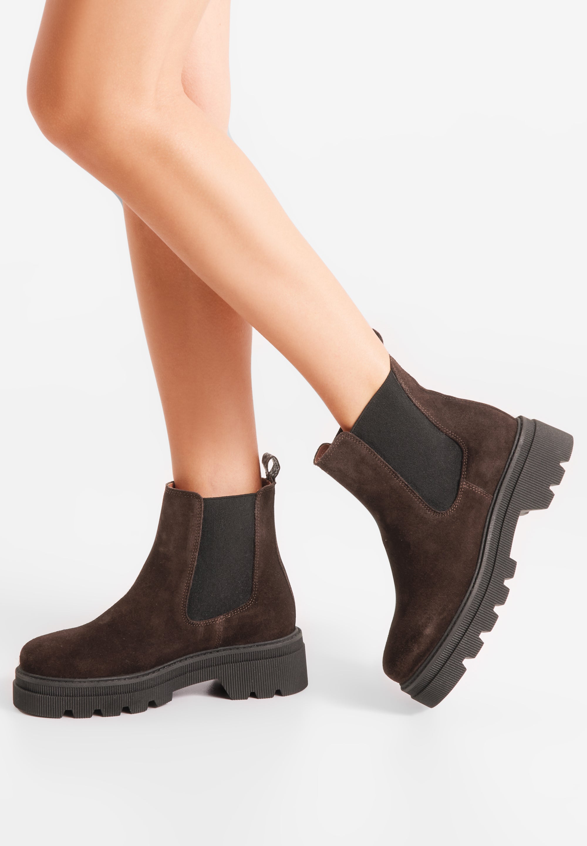 WODEN STB WOMENS Sanna Chelsea S Boots 063 Chocolate