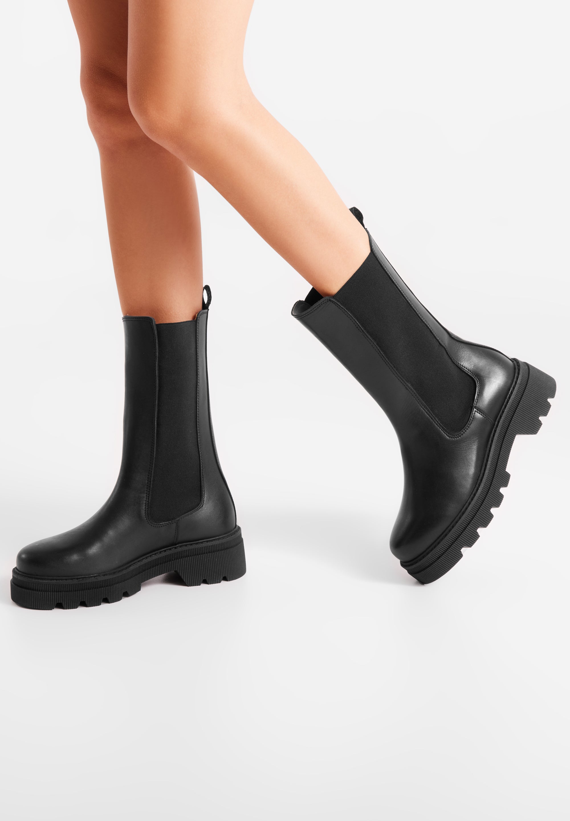 WODEN STB WOMENS Sanna Tall Boots 020 Black