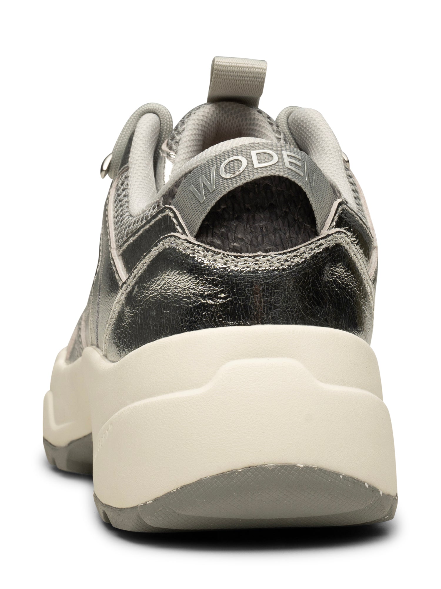 WODEN Sif Metallic Sneakers 040 Autumn Grey