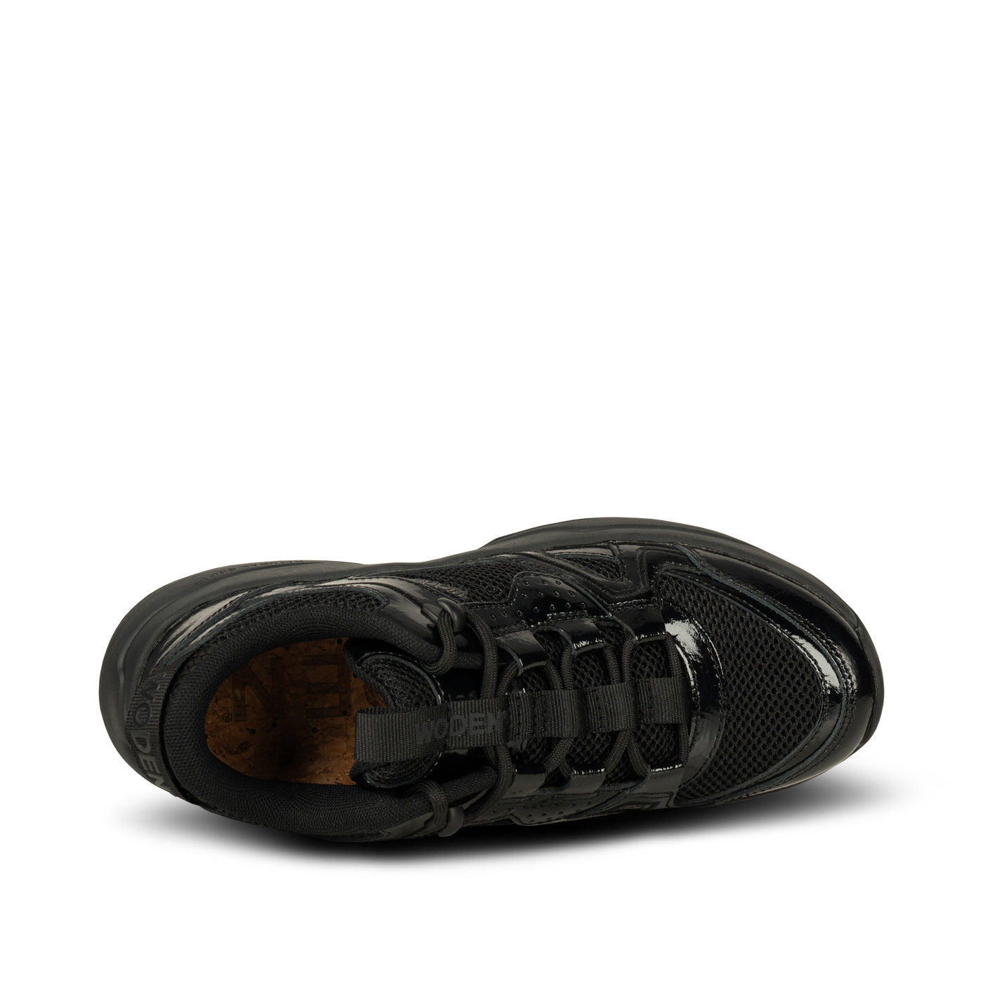 WODEN Sif Patent Sneakers 020 Black