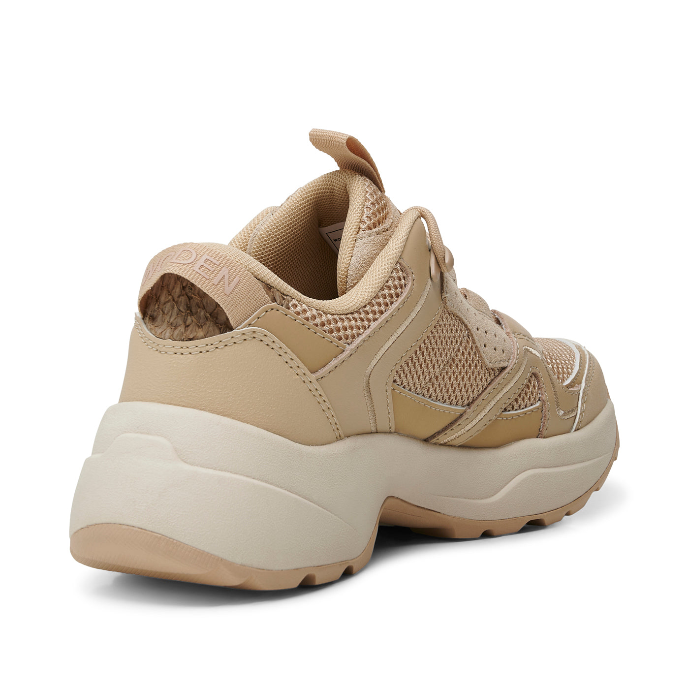WODEN Sif Reflective Sneakers 852 Coffee Cream