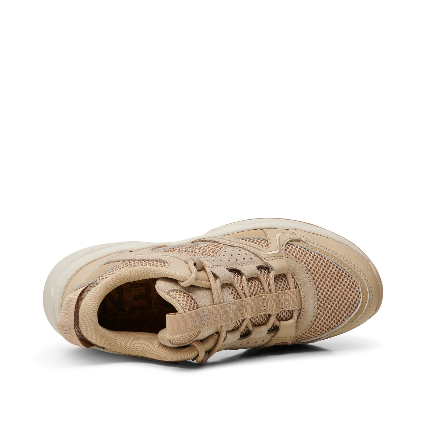 WODEN Sif Reflective Sneakers 852 Coffee Cream