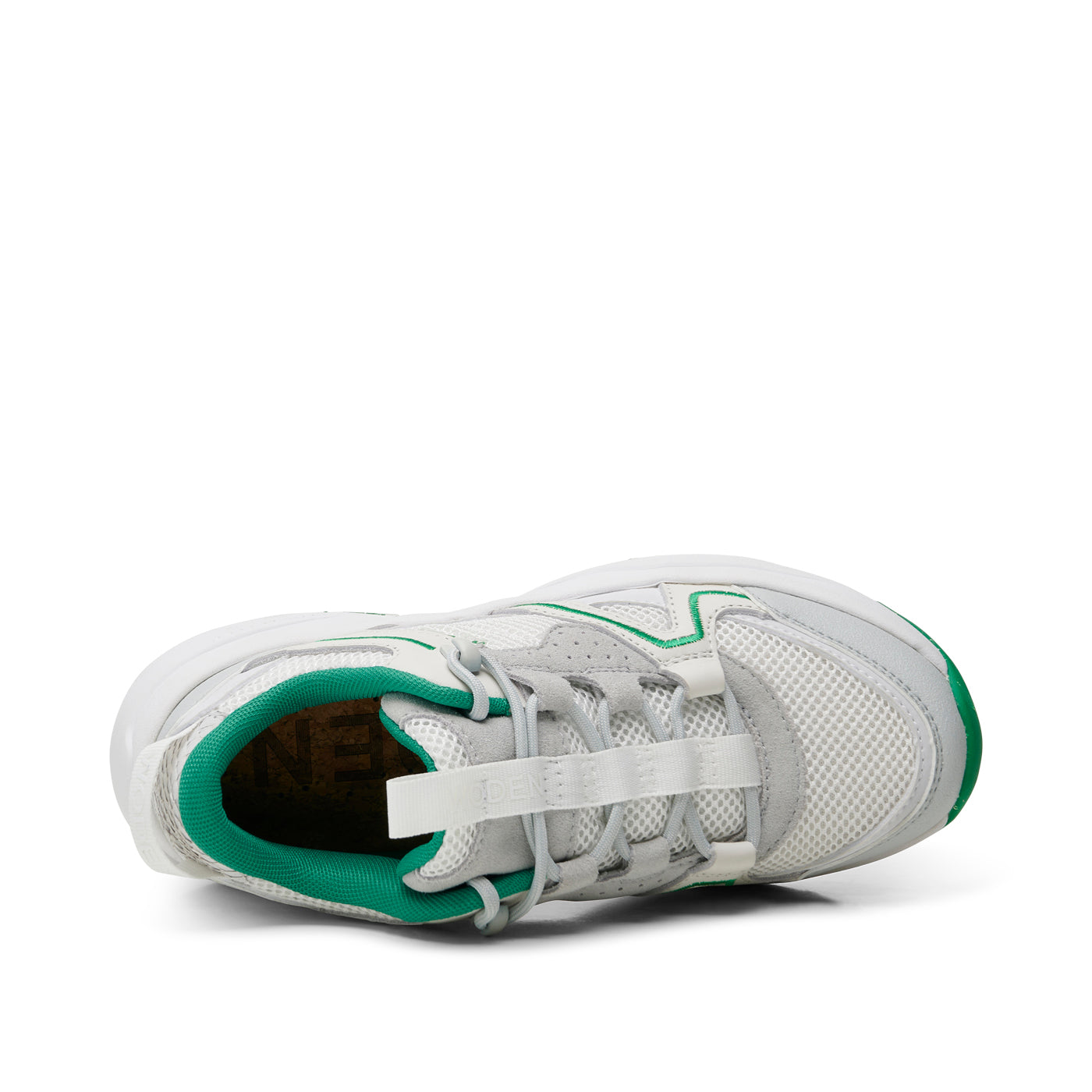 WODEN Sif Reflective Sneakers 879 White/Basil