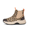 WODEN Silje Cowhair Boots 215 Coffee Cream/Leopard
