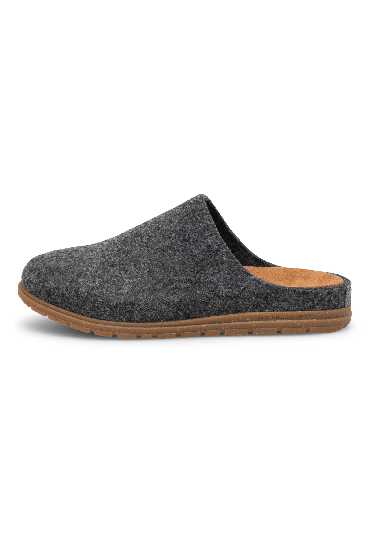WODEN Silvi Felt Clogs 051 Dark Grey